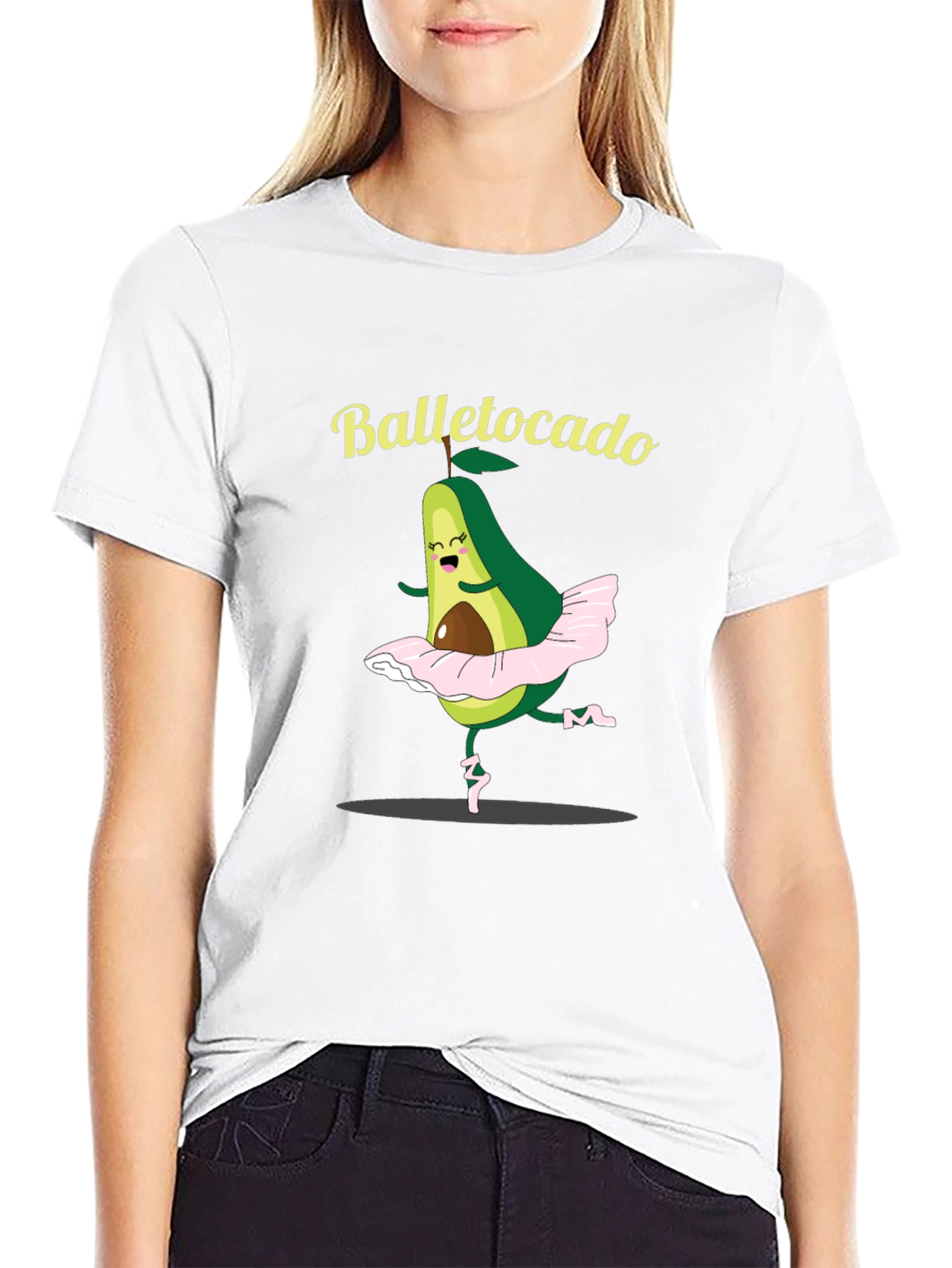 Balletocado T-Shirt - Avocado Ballet Pun