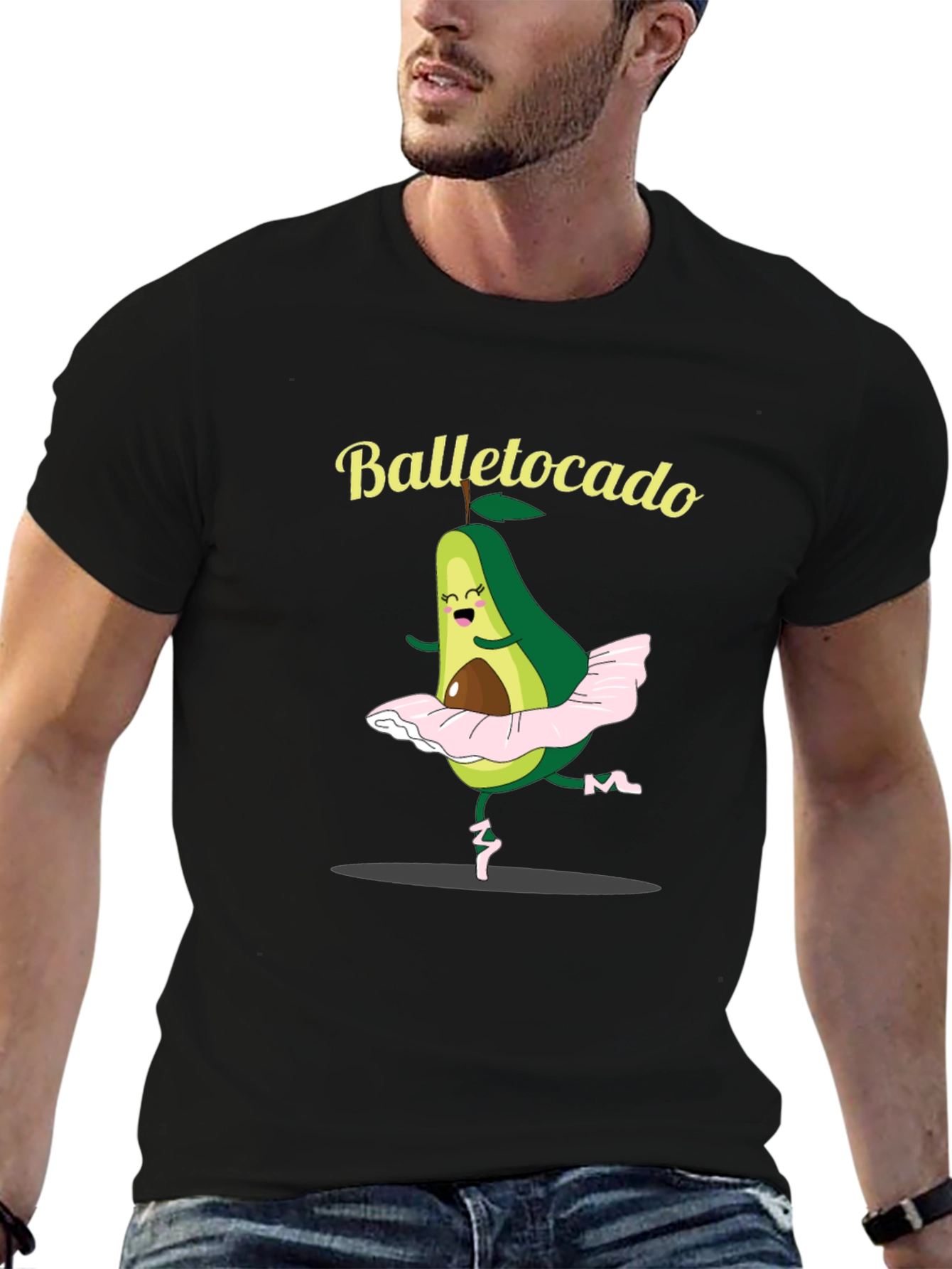 Balletocado T-Shirt - Avocado Ballet Pun