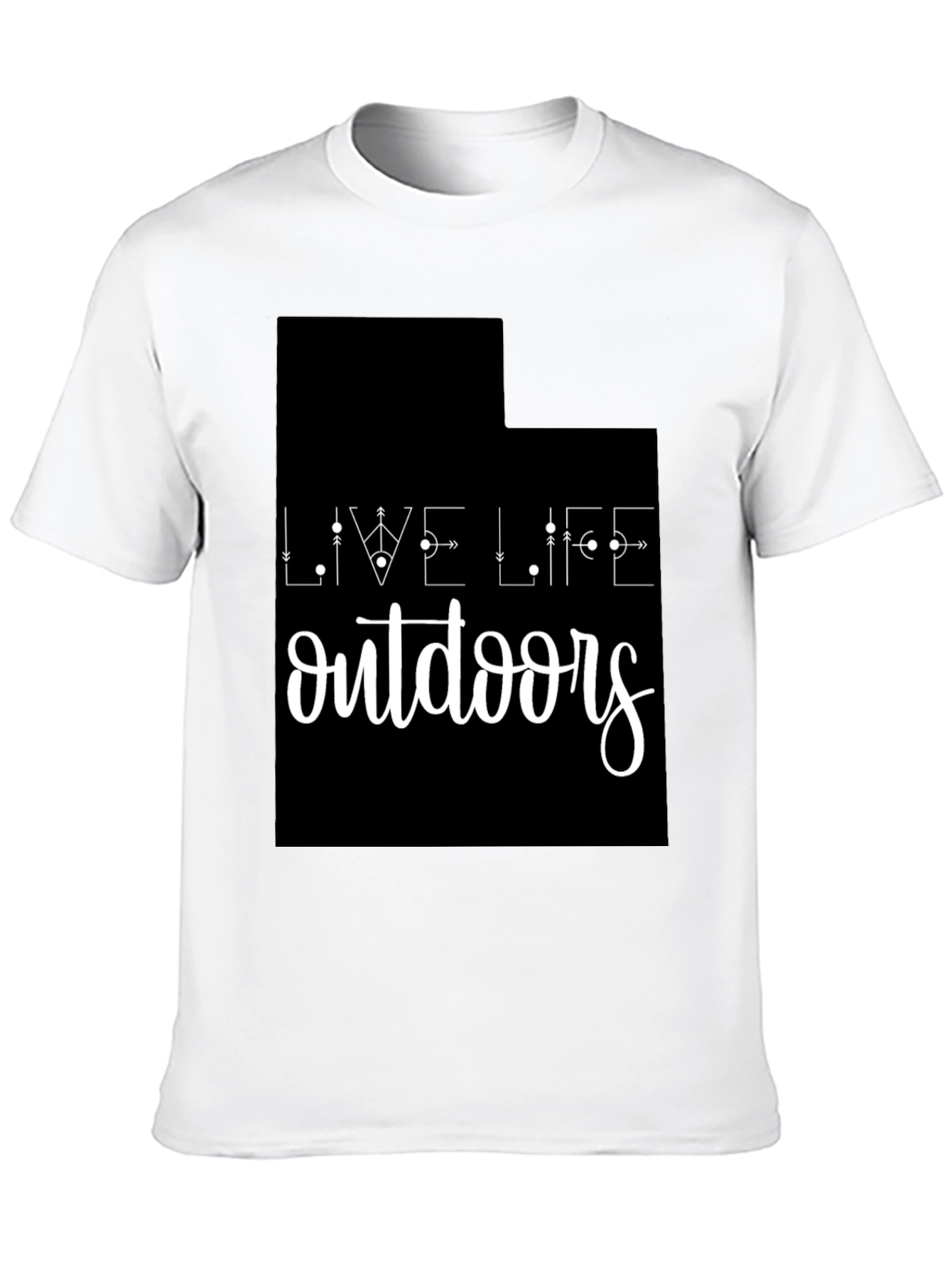 Live Life Outdoors Graphic T-Shirt