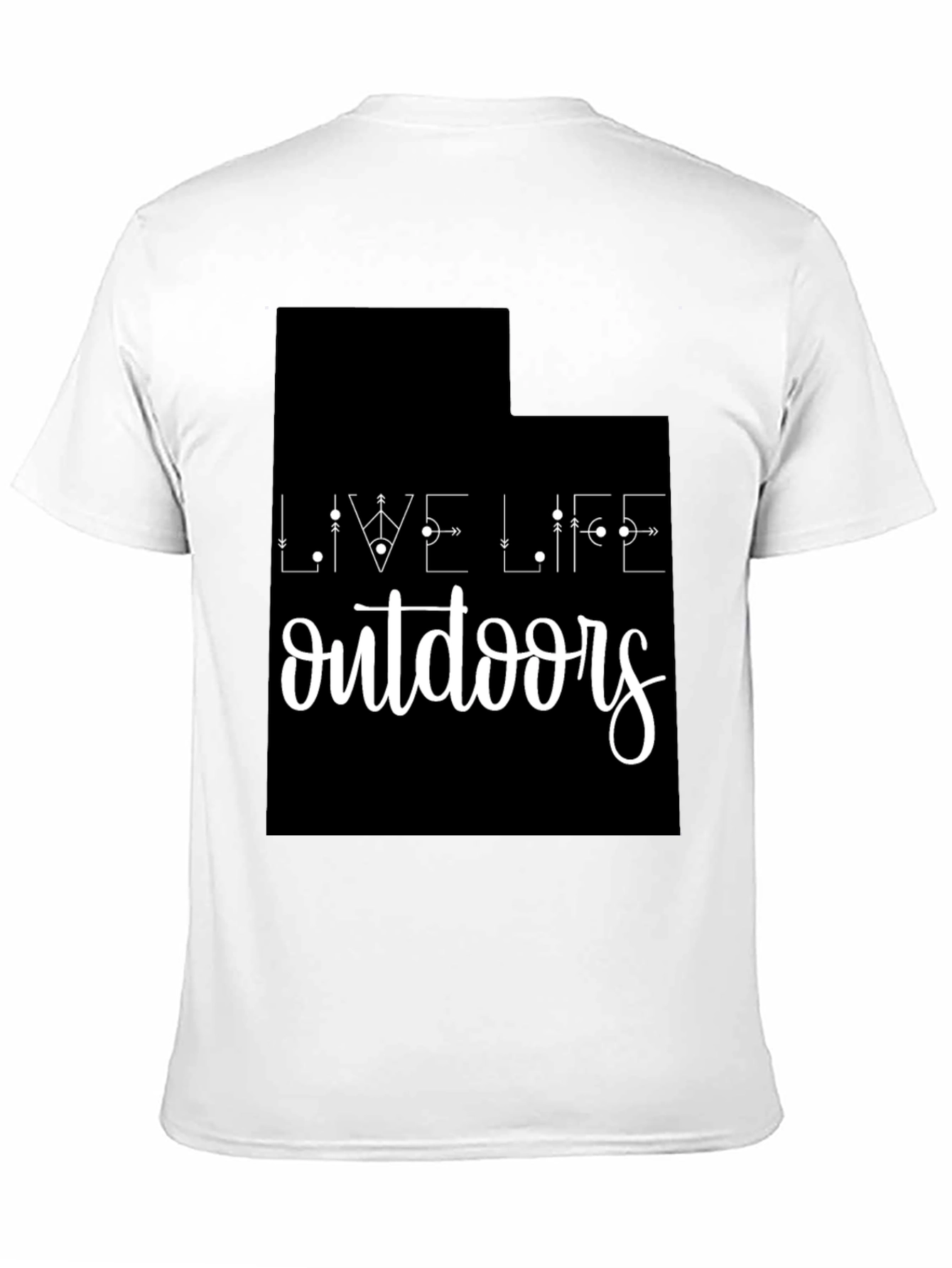 Live Life Outdoors Graphic T-Shirt