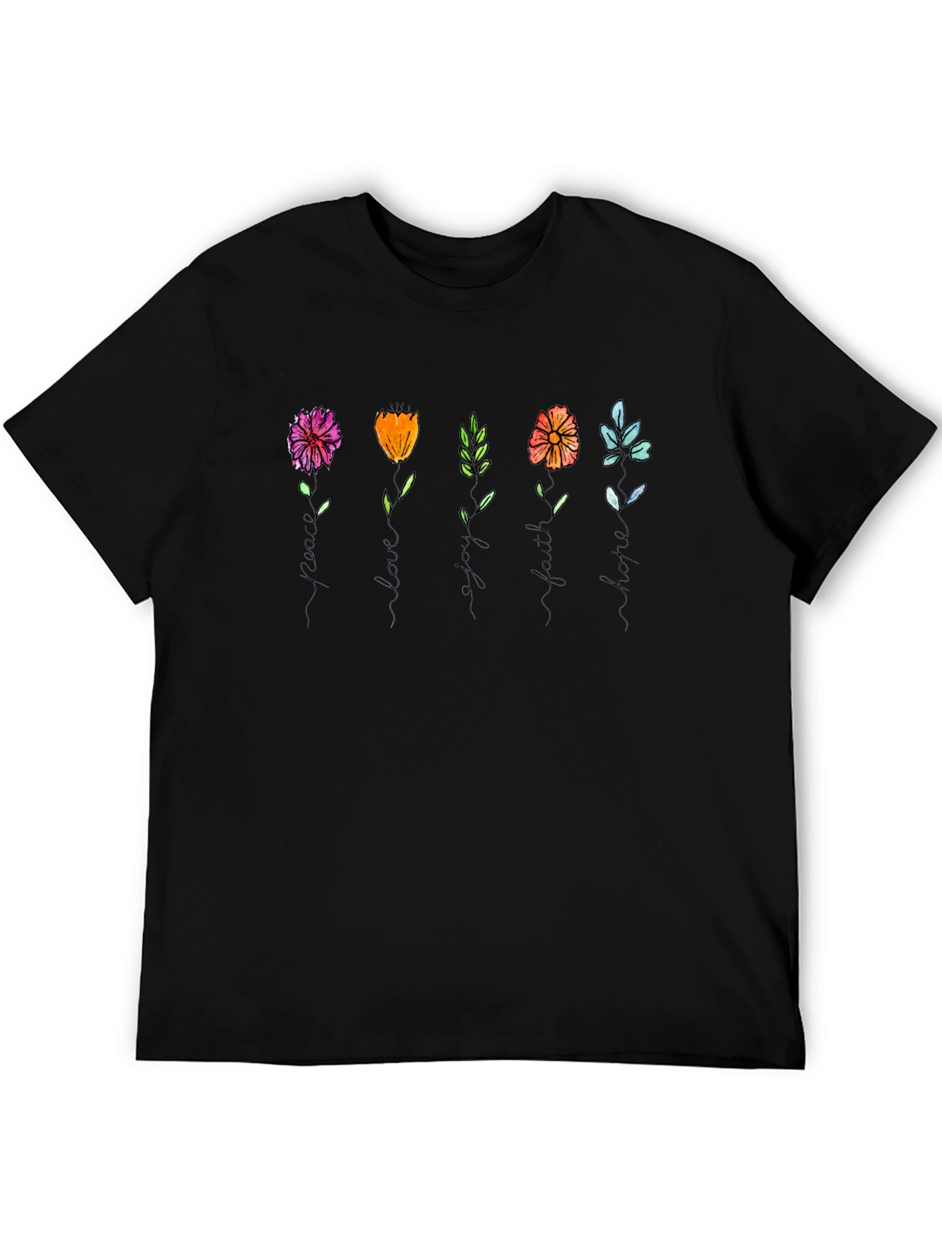 Floral T-Shirt - Vibrant & Stylish