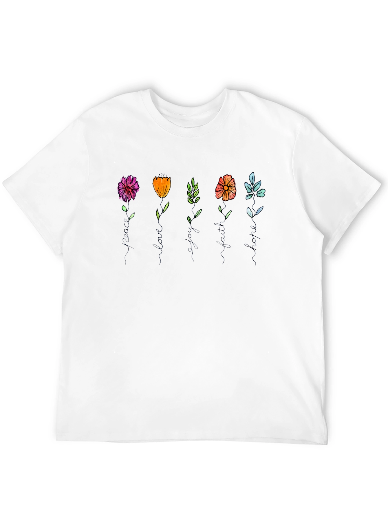Floral T-Shirt - Vibrant & Stylish
