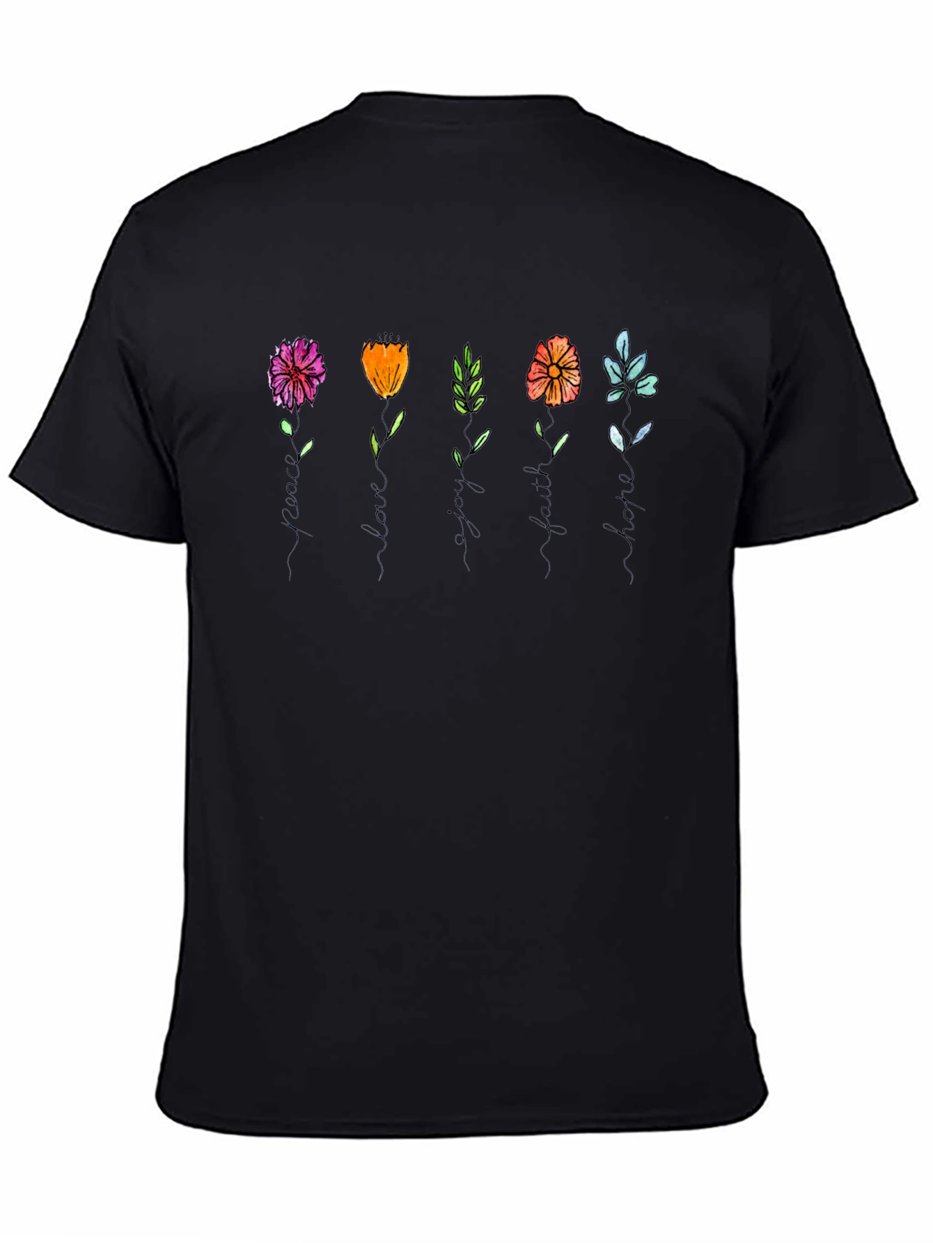 Floral T-Shirt - Vibrant & Stylish