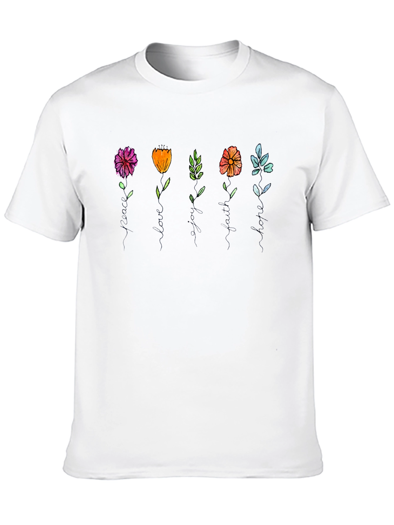 Floral T-Shirt - Vibrant & Stylish