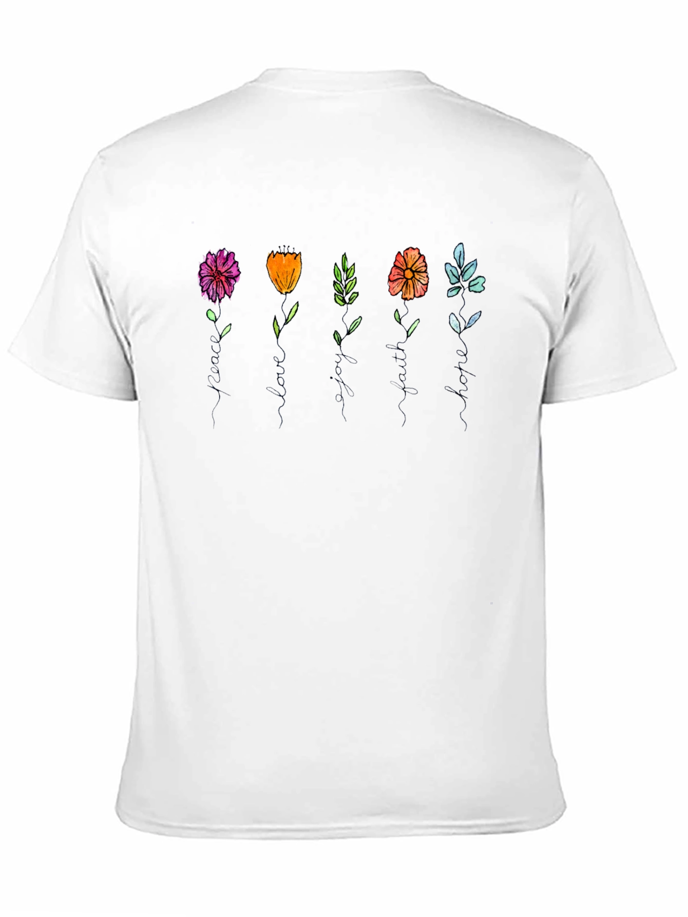 Floral T-Shirt - Vibrant & Stylish