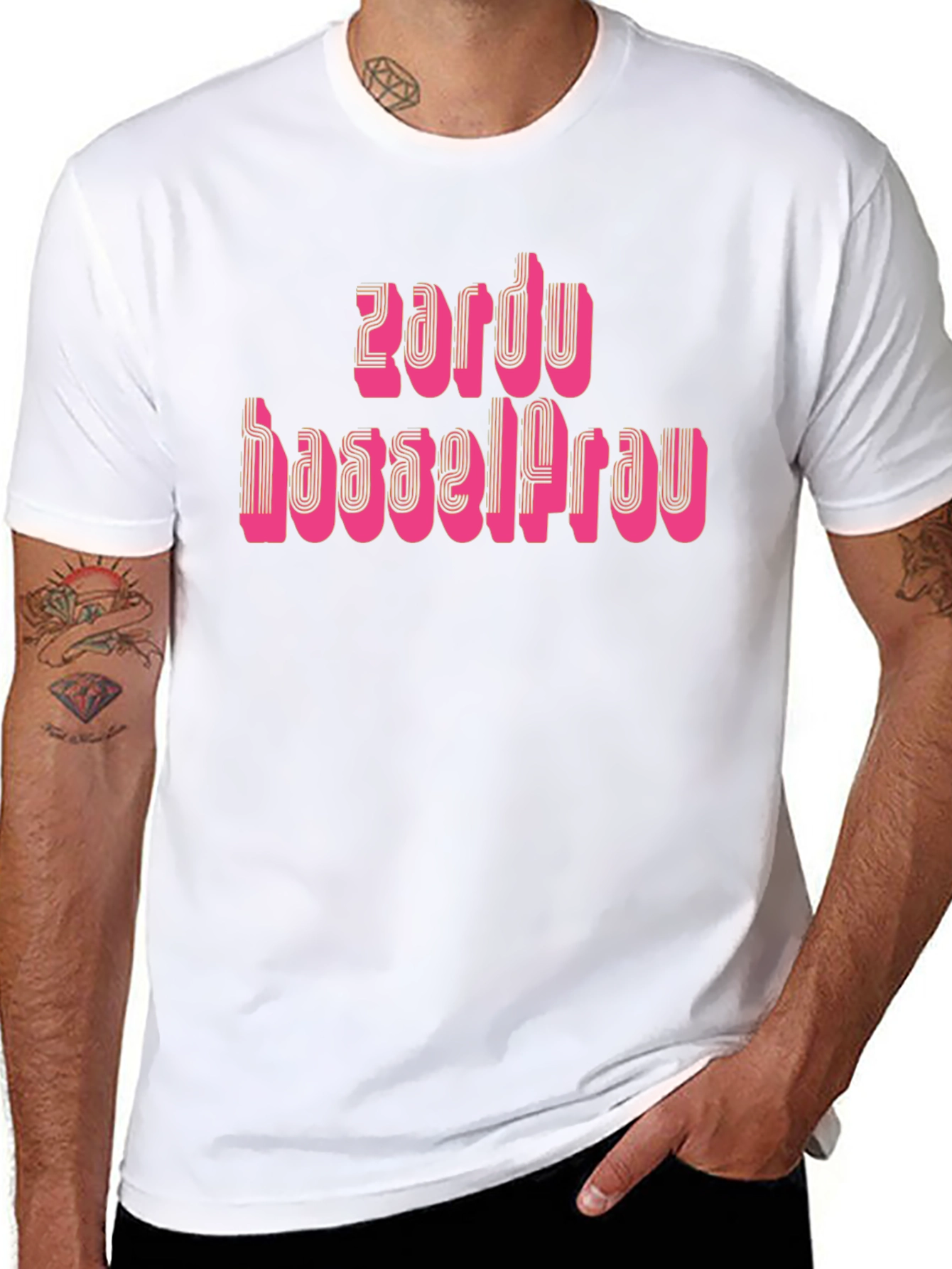 Zardu Hassel Frau Black T-Shirt
