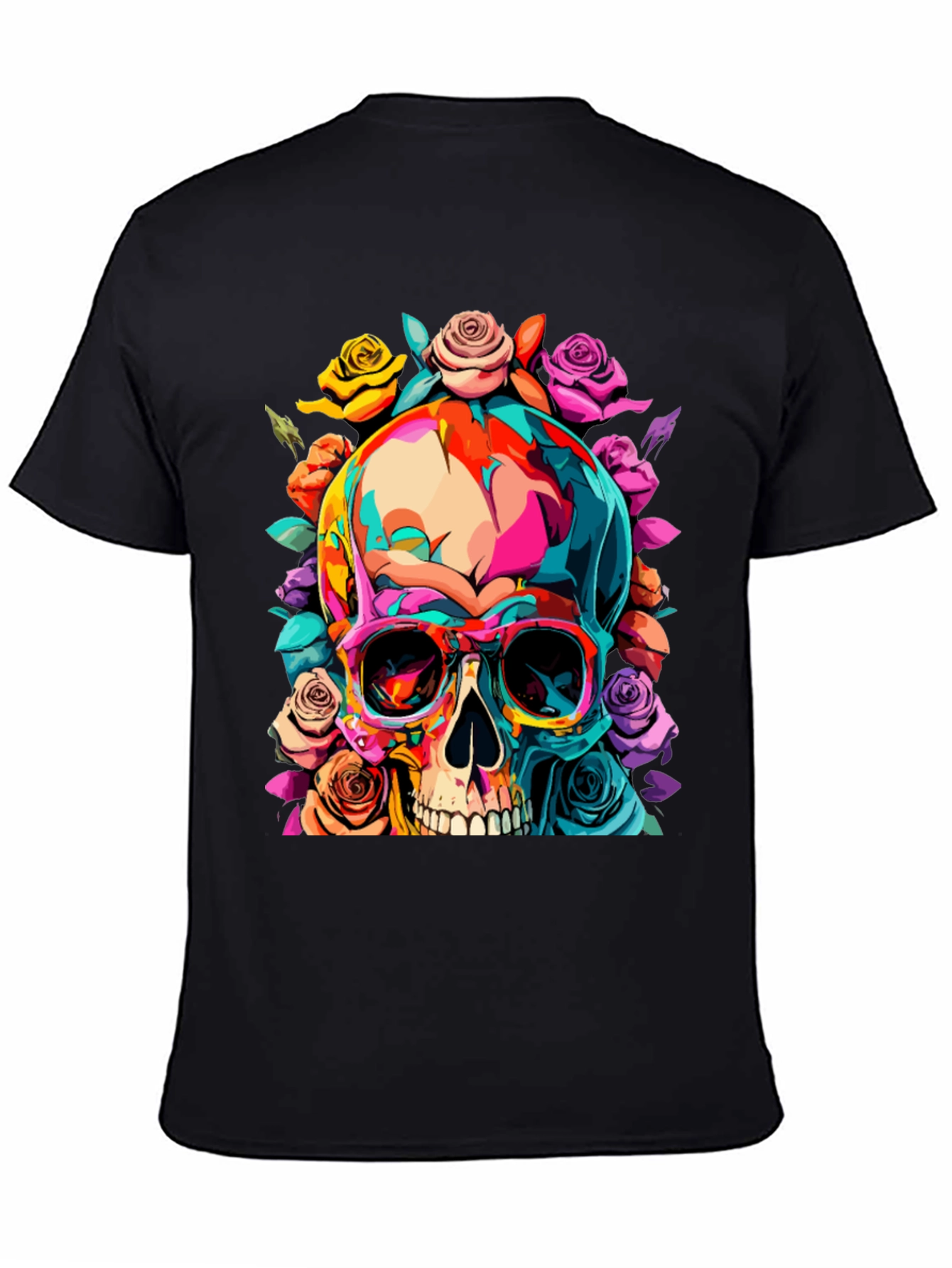 Skull & Roses Graphic Tee
