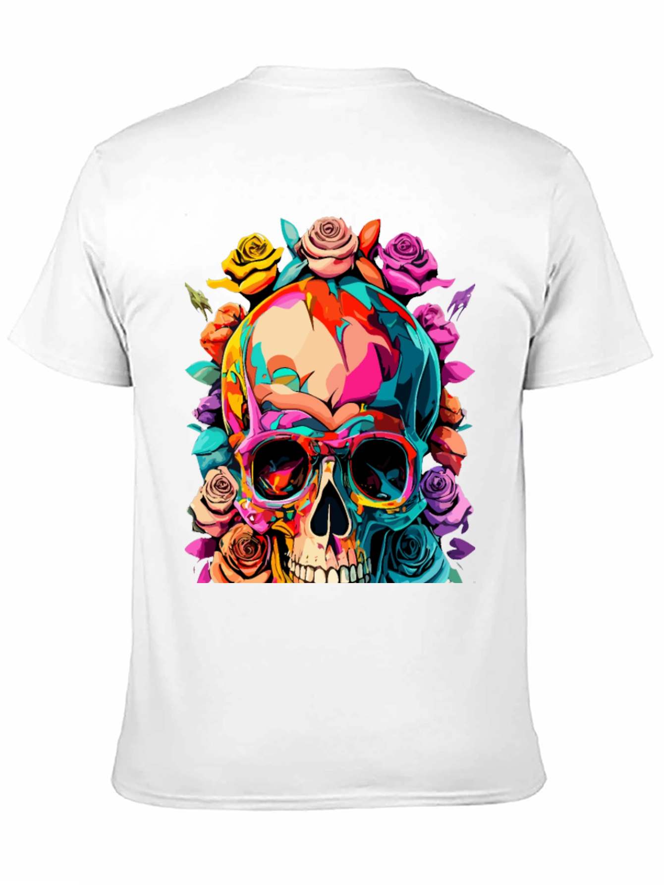 Skull & Roses Graphic Tee