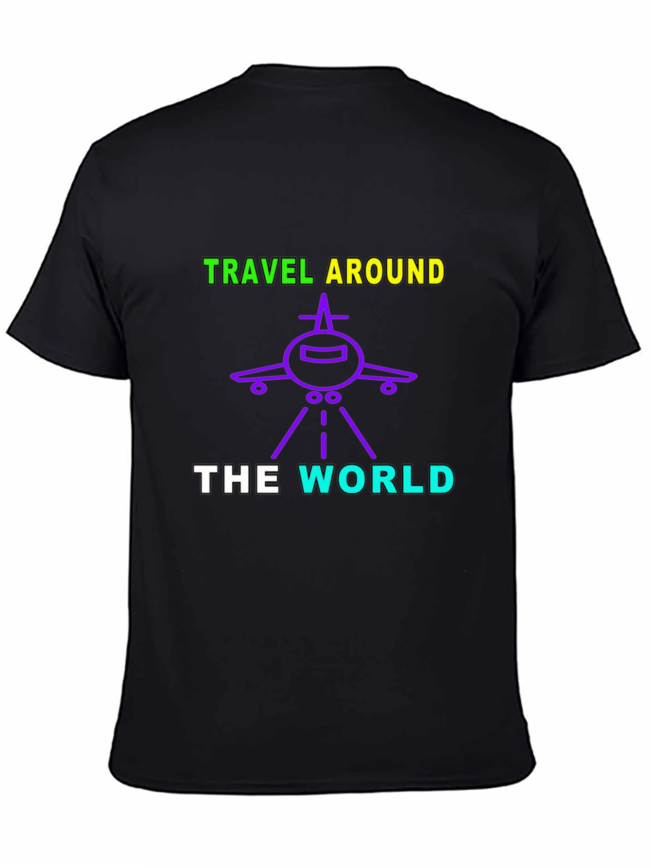 Travel Around The World Graphic T-Shirt