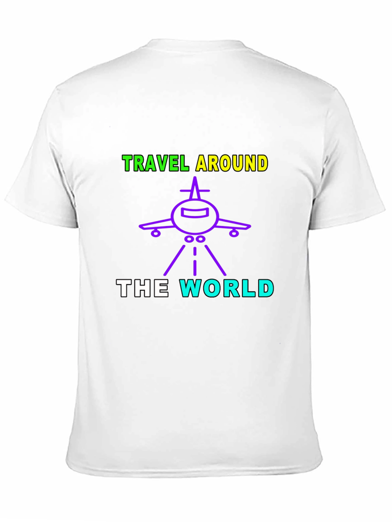 Travel Around The World Graphic T-Shirt