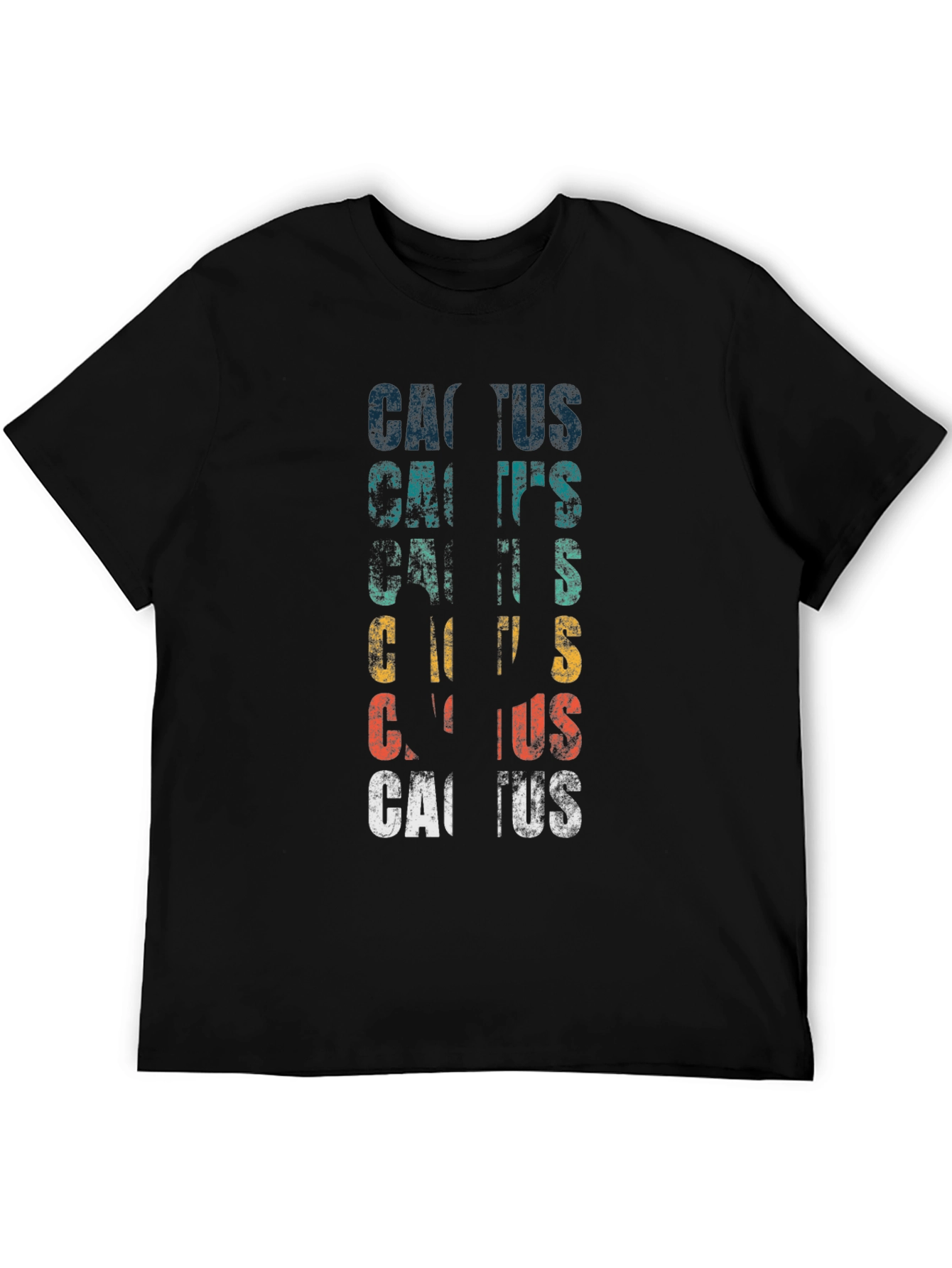 Retro Cactus T-Shirt - Desert Style
