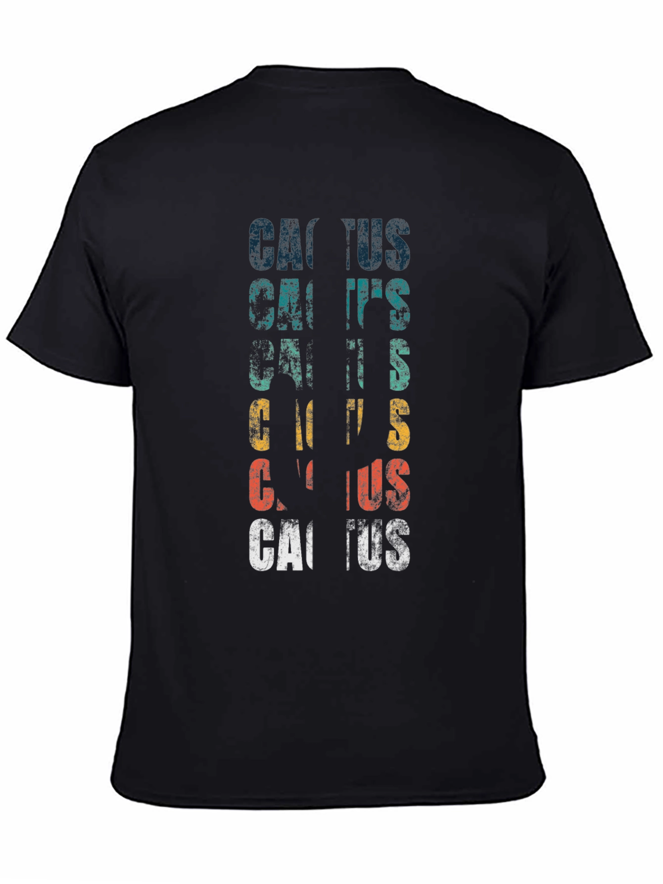 Retro Cactus T-Shirt - Desert Style