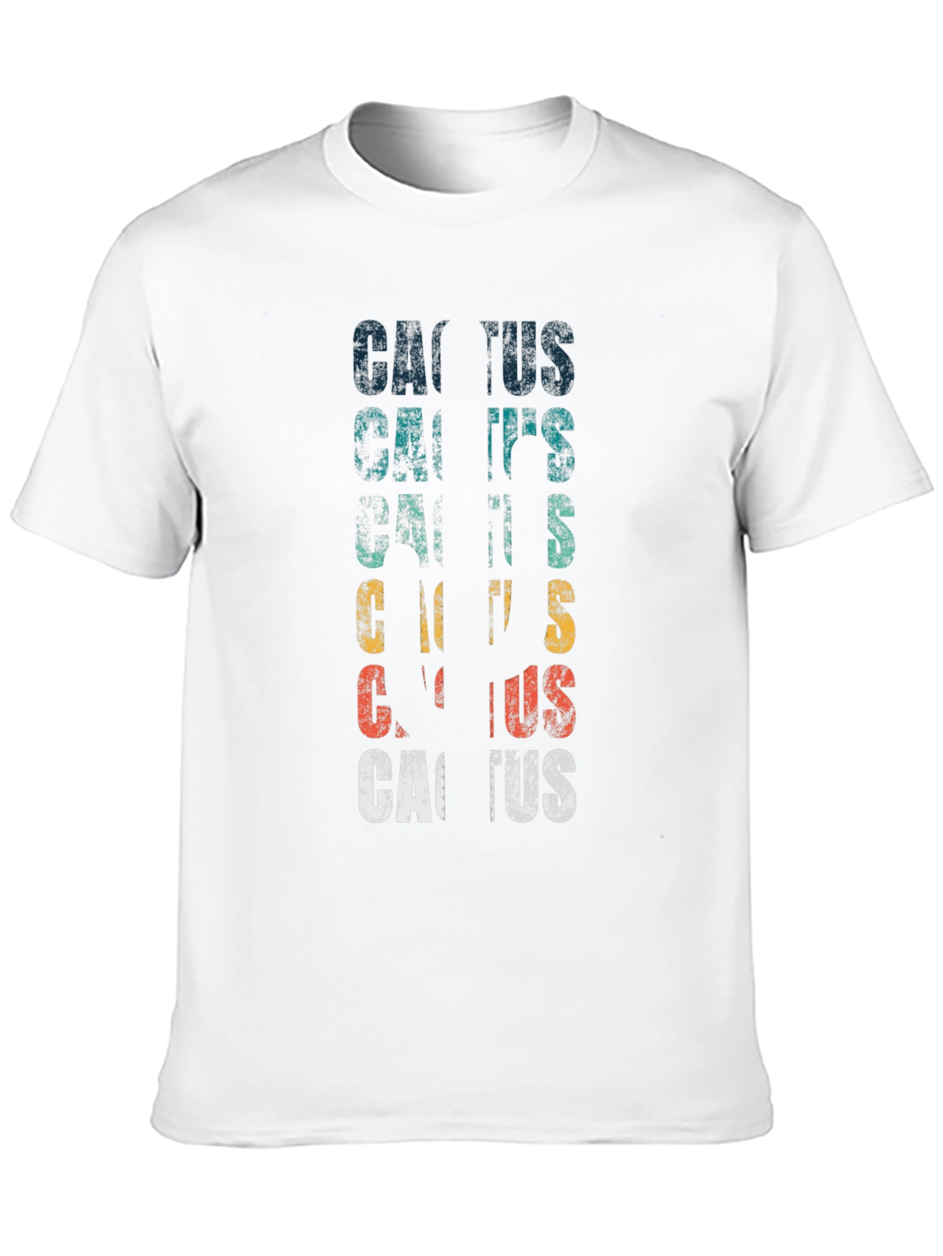 Retro Cactus T-Shirt - Desert Style