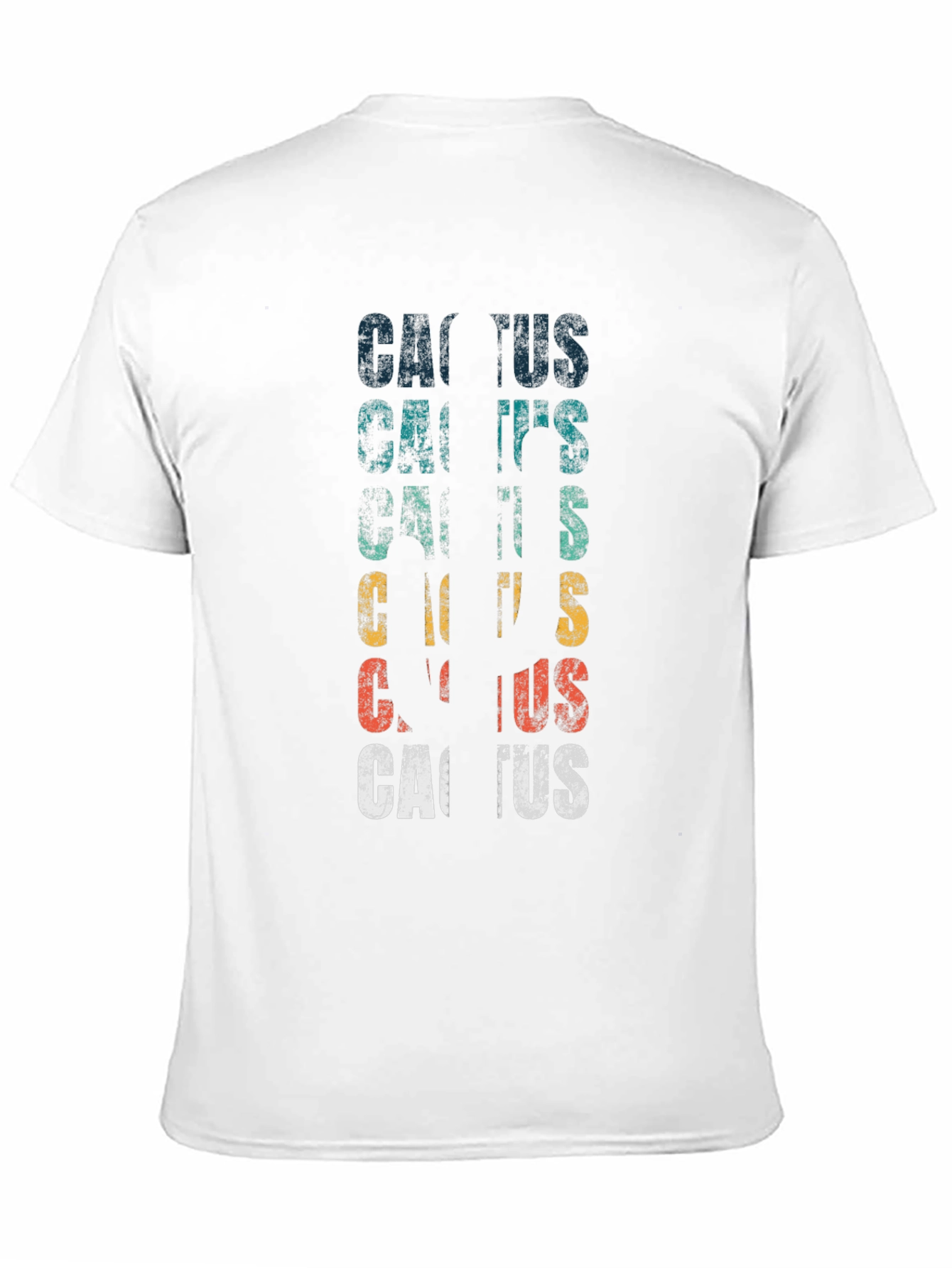 Retro Cactus T-Shirt - Desert Style