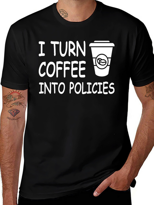 Coffee Policies Graphic Tee