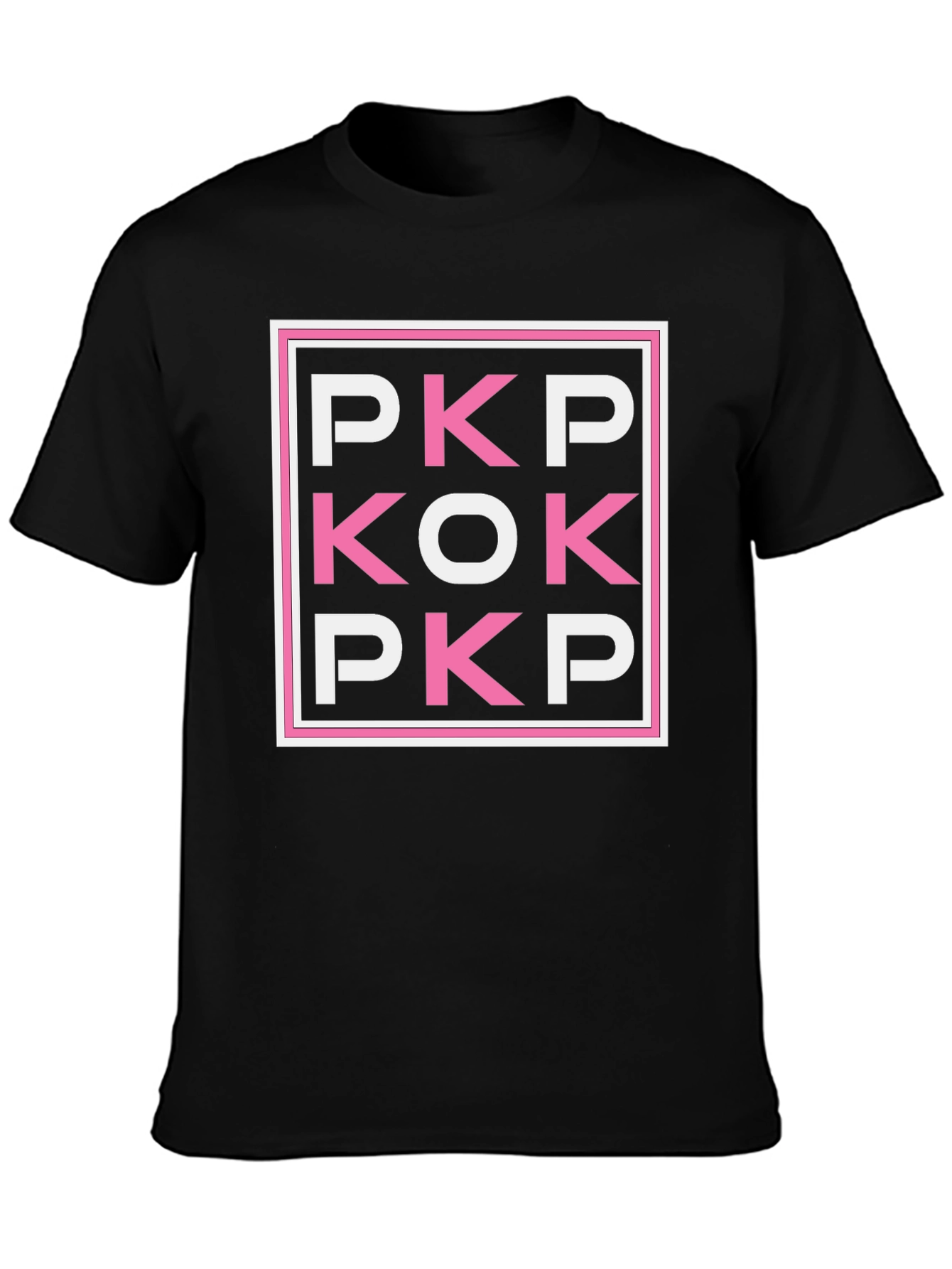 PKP KOK PKP Graphic Tee - Black Cotton T-Shirt