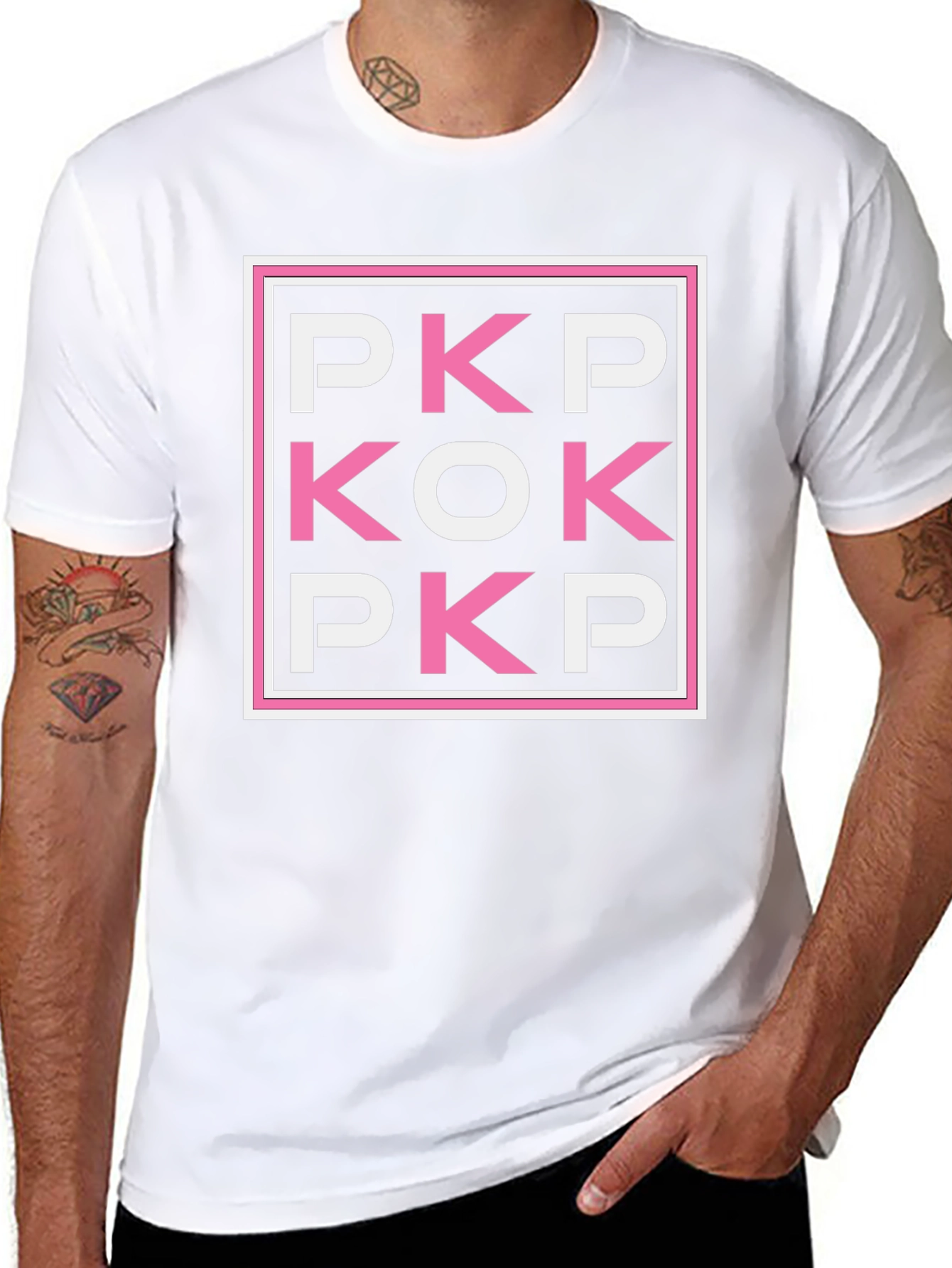 PKP KOK PKP Graphic Tee - Black Cotton T-Shirt