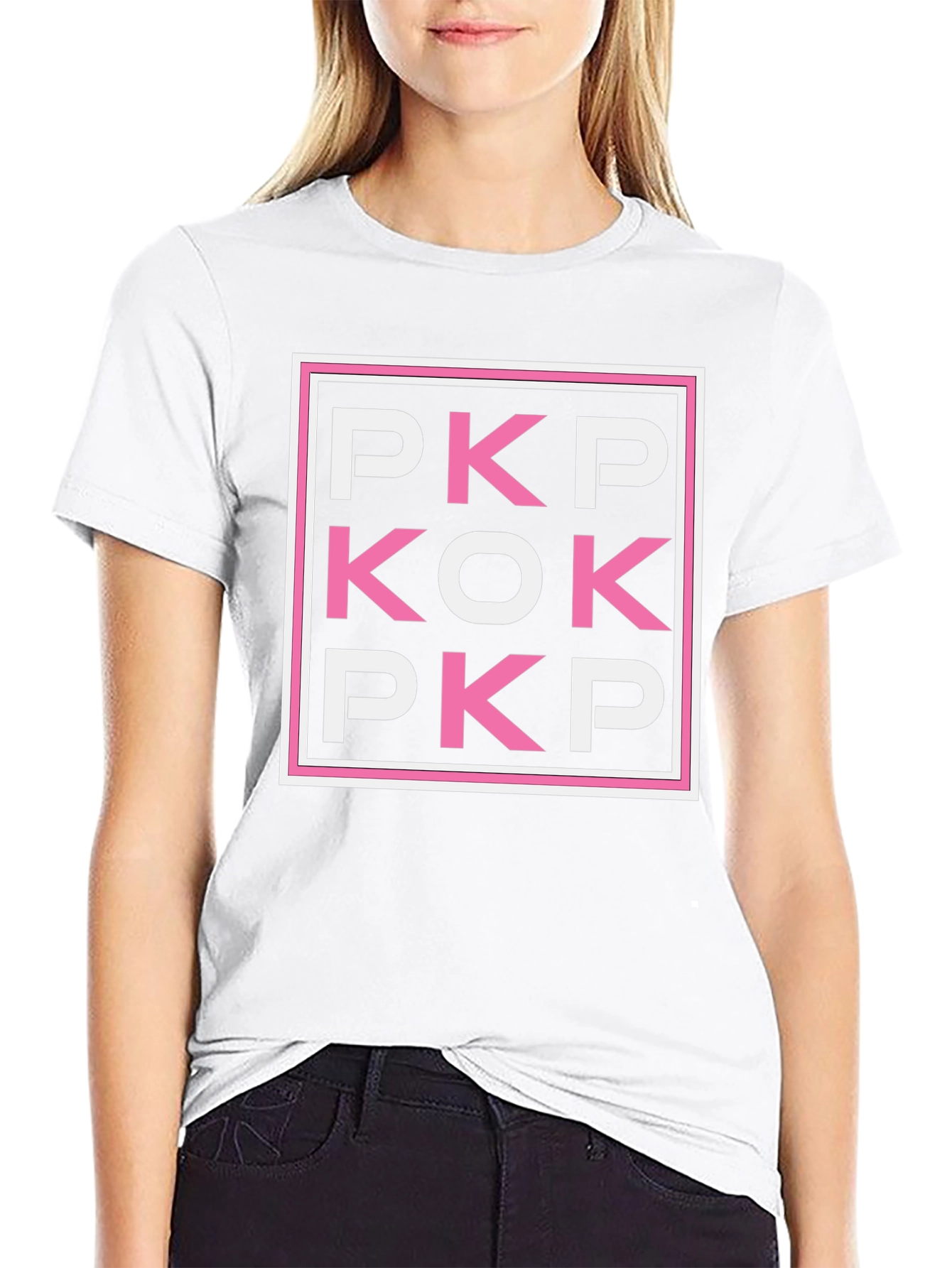 PKP KOK PKP Graphic Tee - Black Cotton T-Shirt
