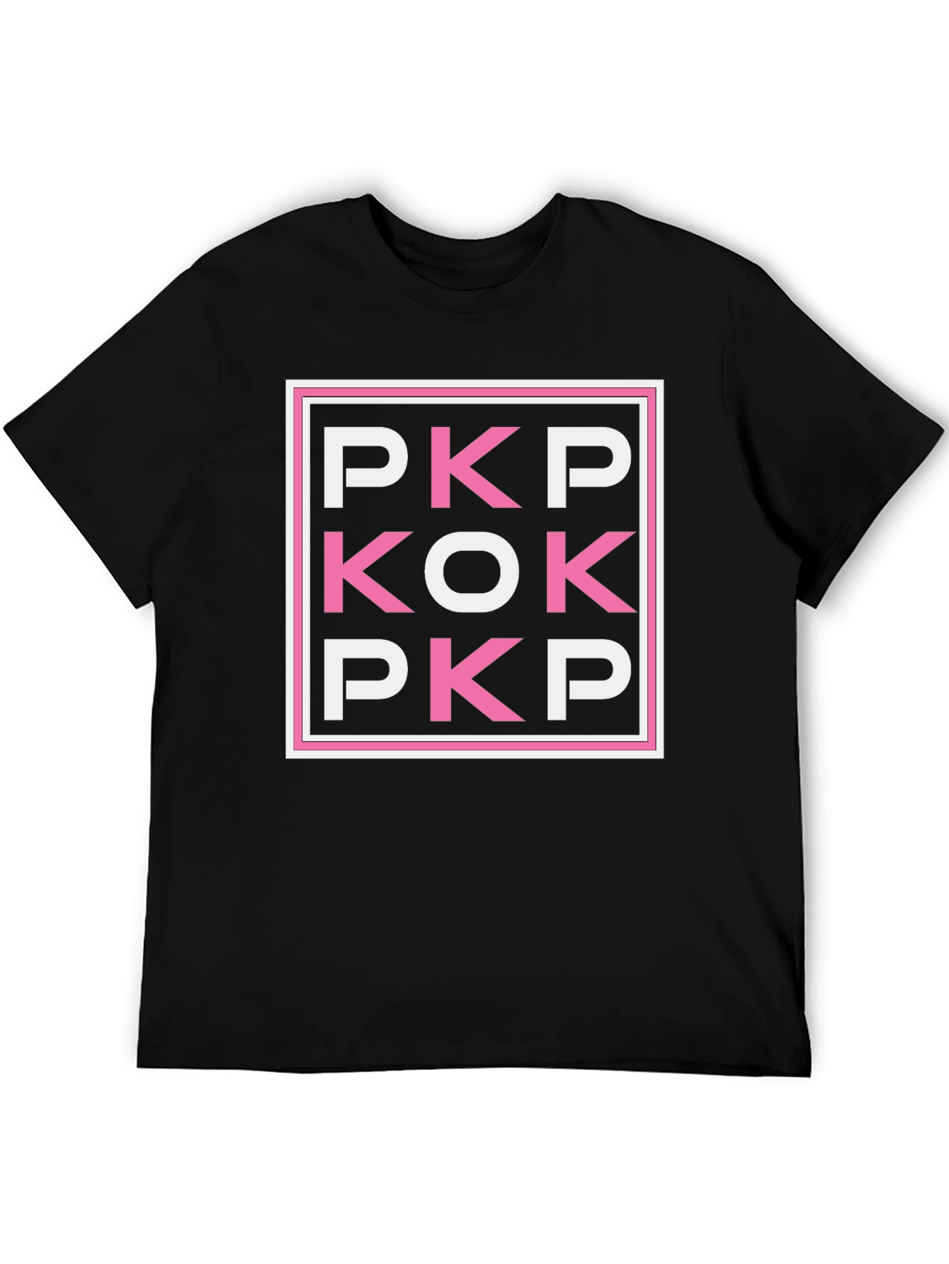 PKP KOK PKP Graphic Tee - Black Cotton T-Shirt