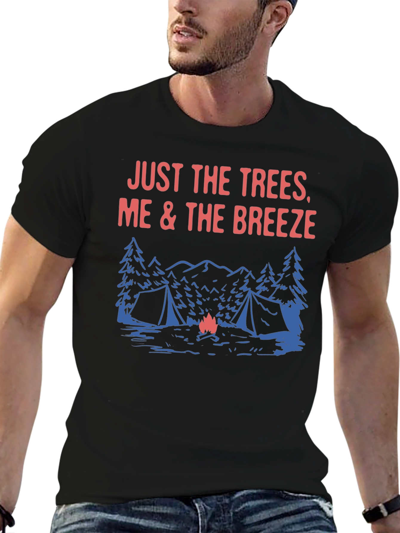 Nature Lover Camping Graphic T-Shirt