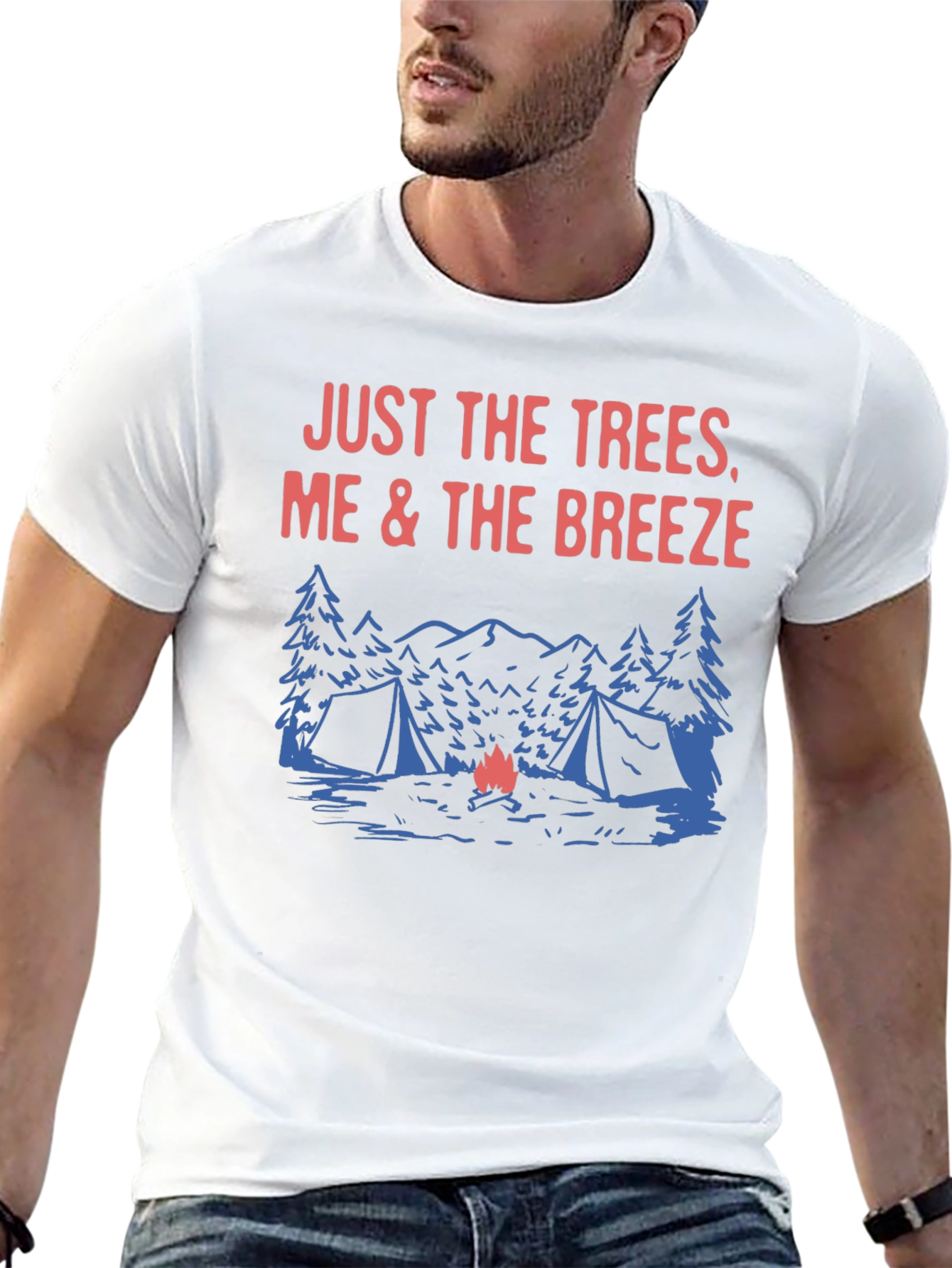 Nature Lover Camping Graphic T-Shirt