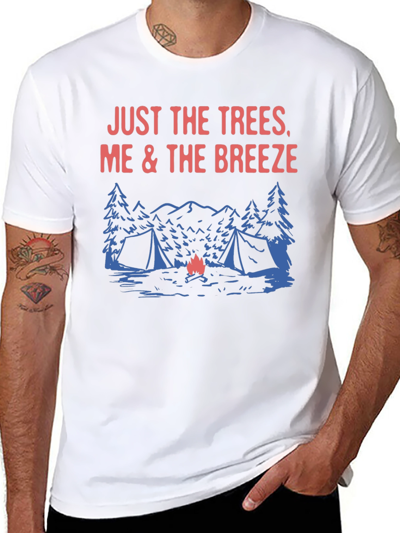 Nature Lover Camping Graphic T-Shirt