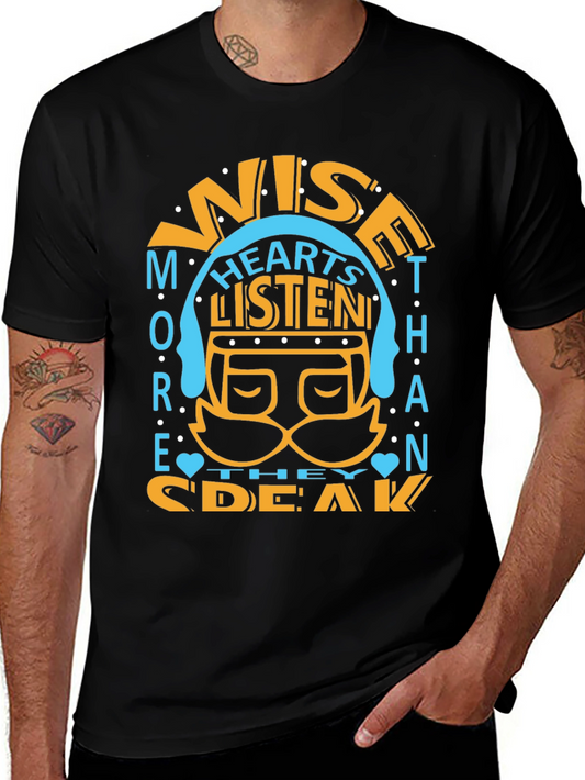 Wise Hearts Listen Graphic Tee