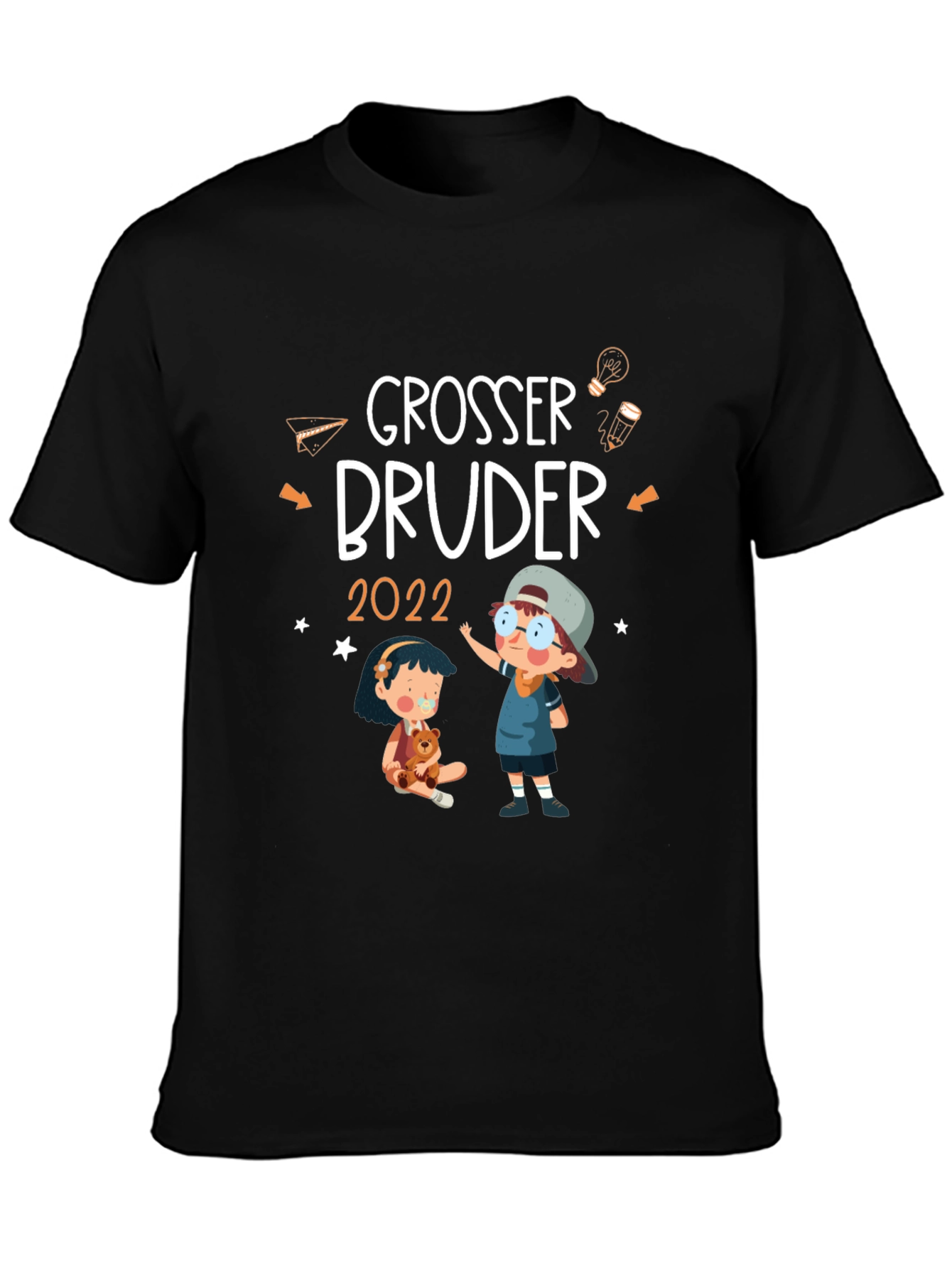 Grosser Bruder 2022 T-Shirt Brother Announcement Tee