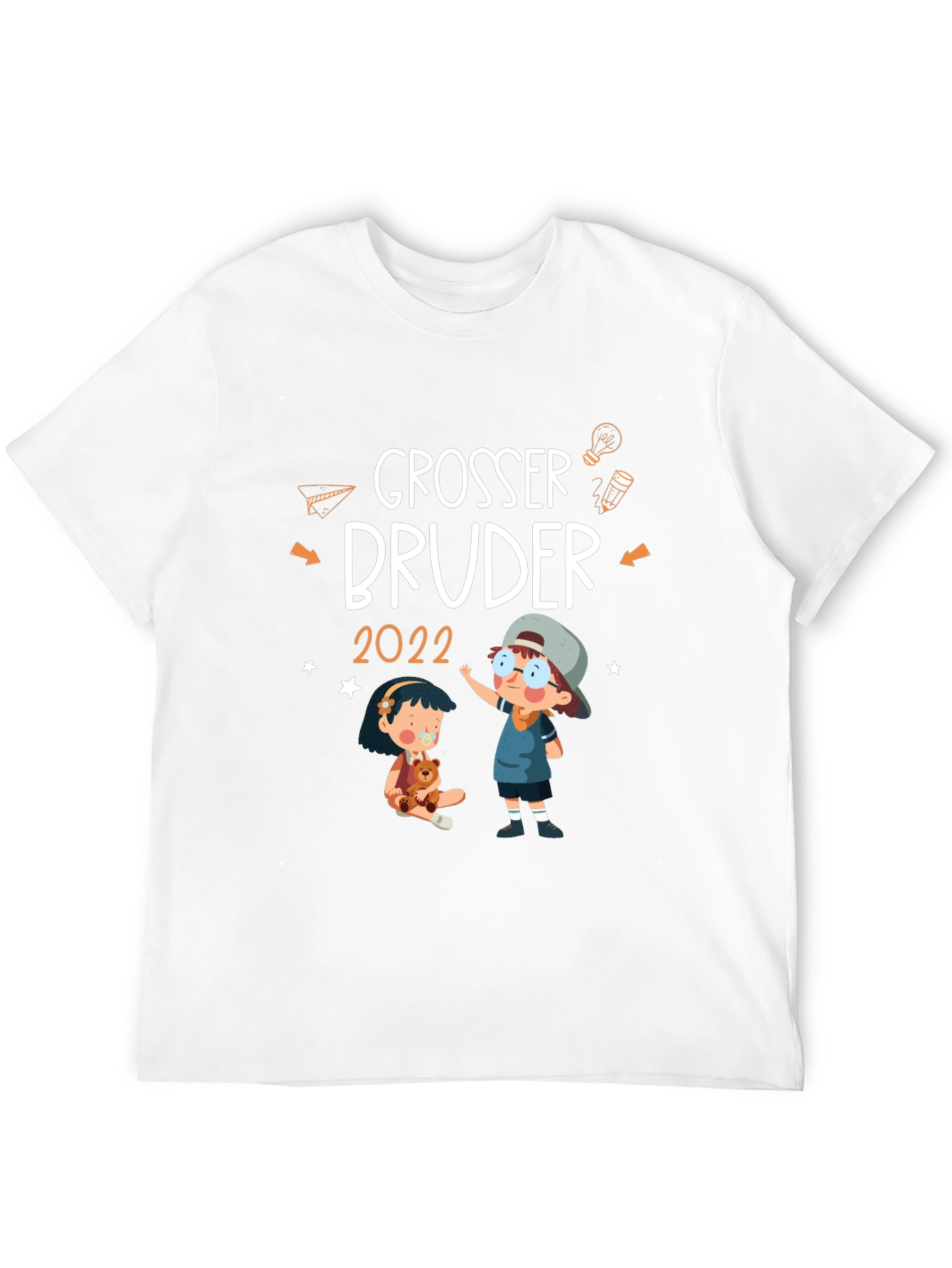 Grosser Bruder 2022 T-Shirt Brother Announcement Tee