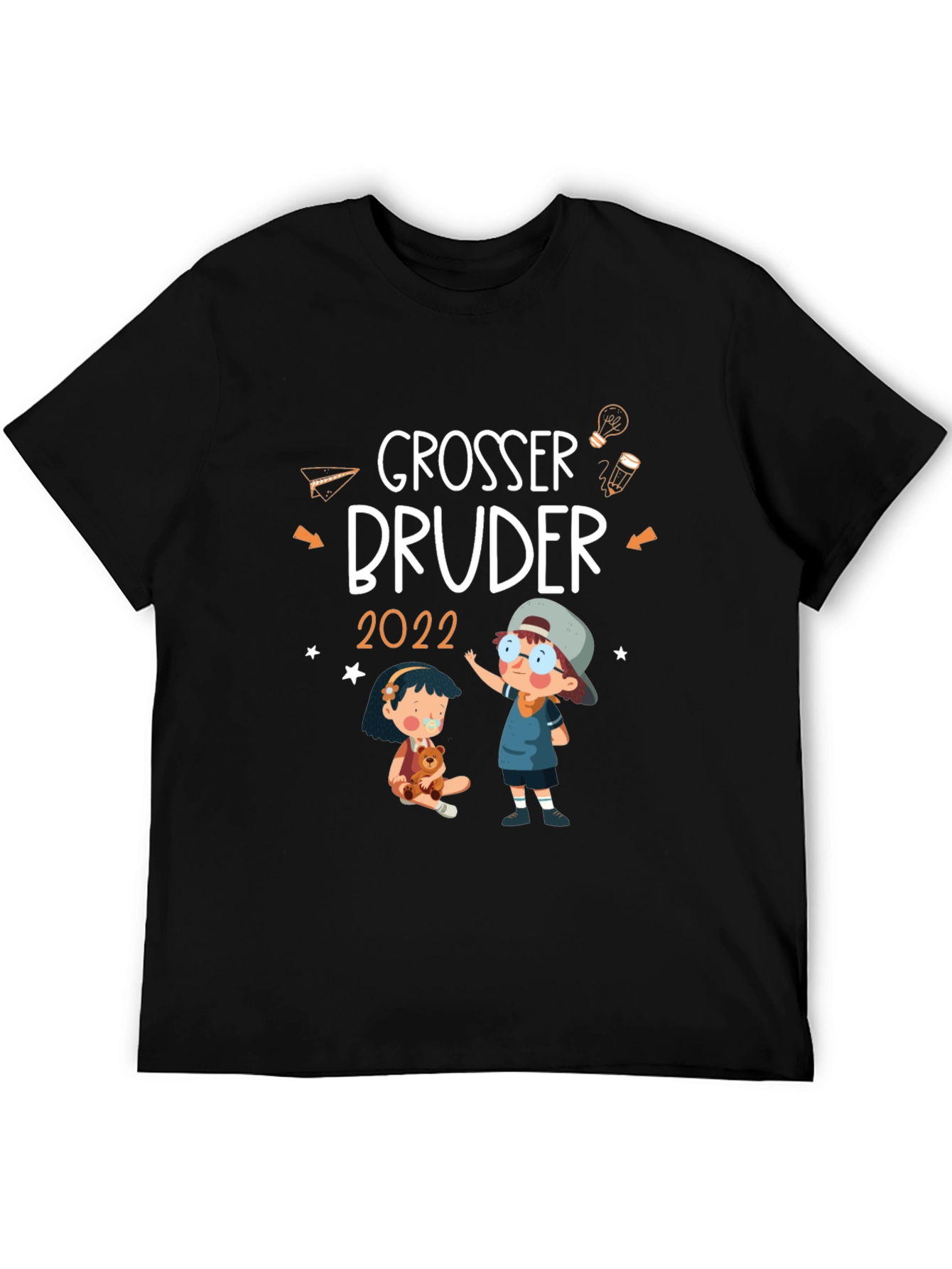 Grosser Bruder 2022 T-Shirt Brother Announcement Tee