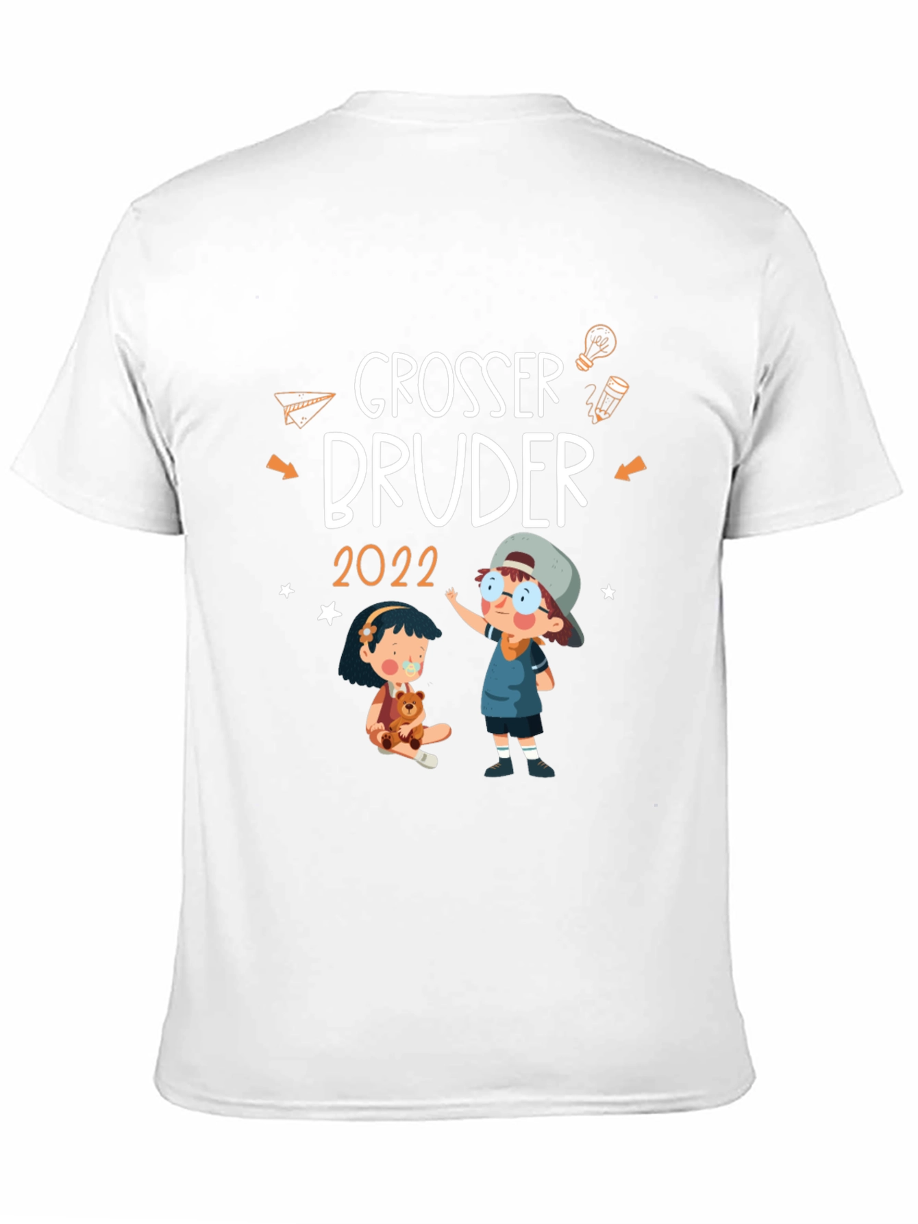 Grosser Bruder 2022 T-Shirt Brother Announcement Tee
