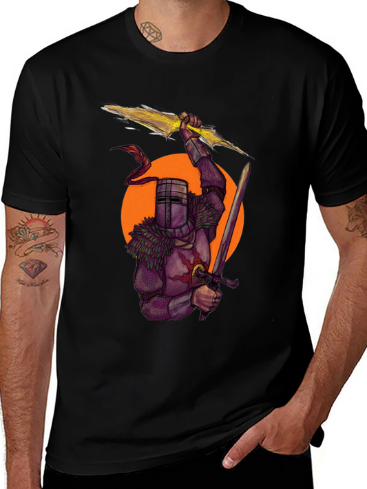 Knight Graphic T-Shirt - Black