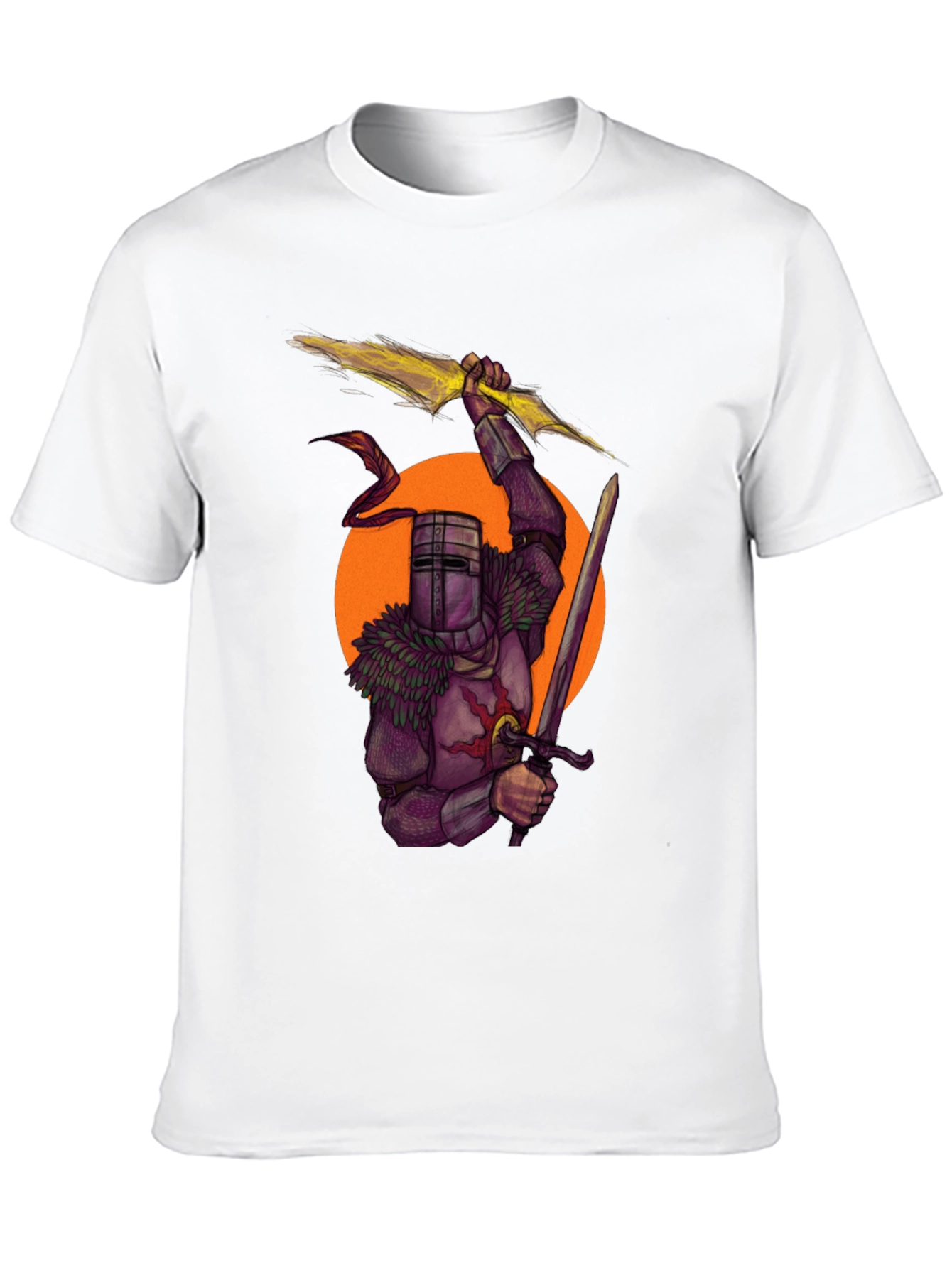 Knight Graphic T-Shirt - Black