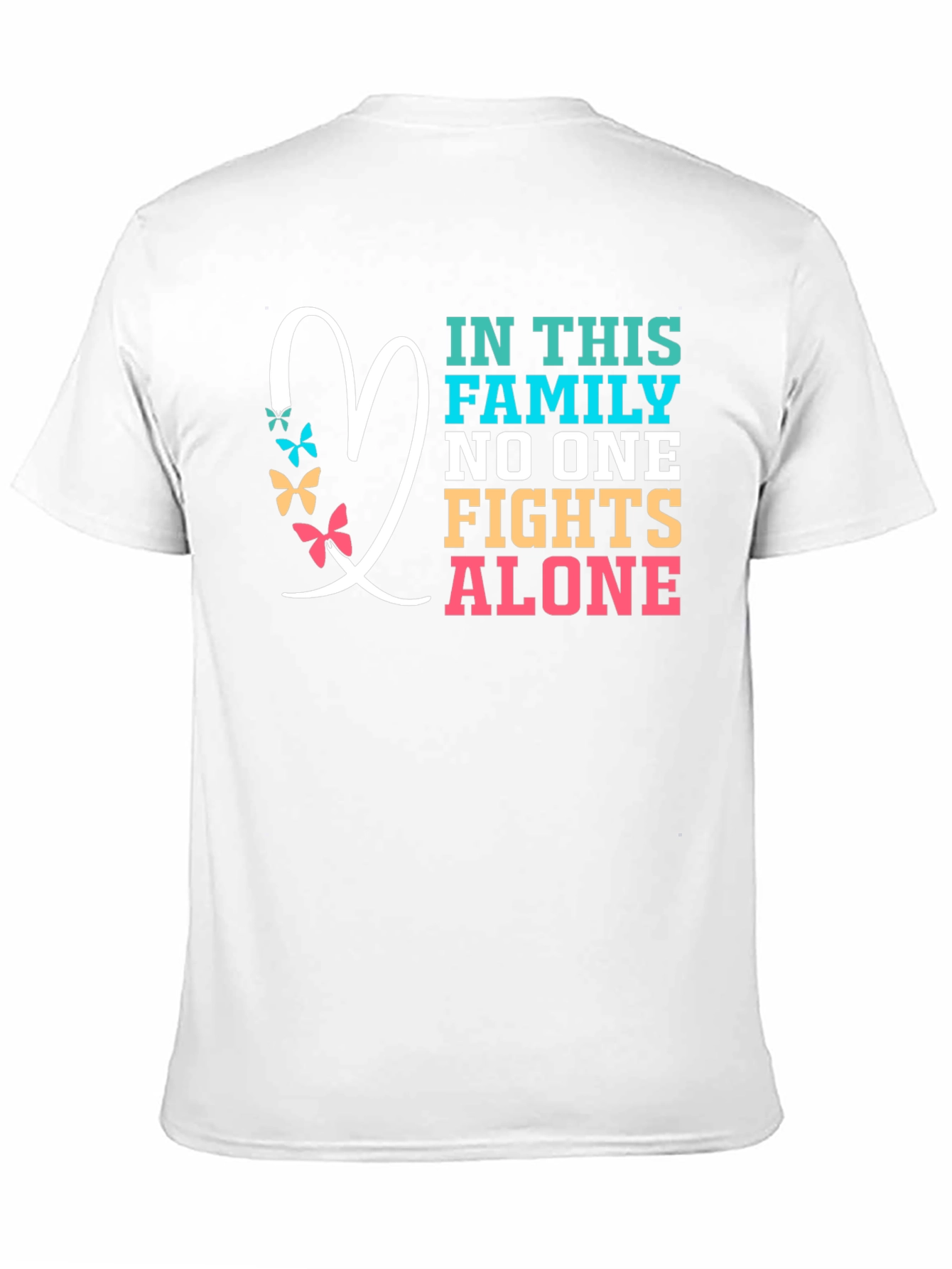 Family Fights Alone Graphic Tee