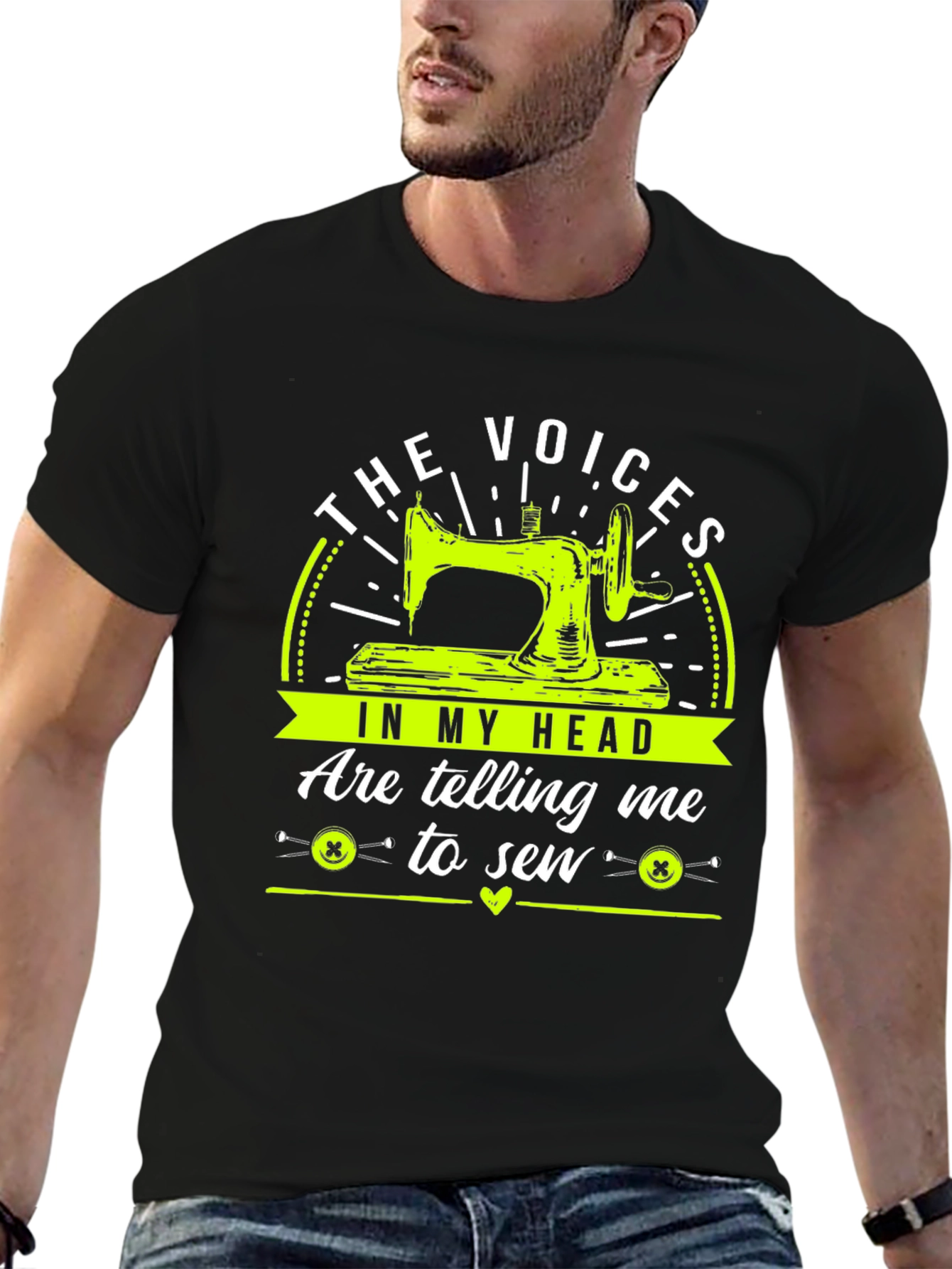 Sewing Lover T-Shirt - The Voices In My Head