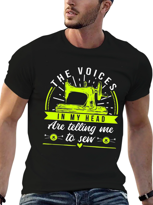 Sewing Lover T-Shirt - The Voices In My Head