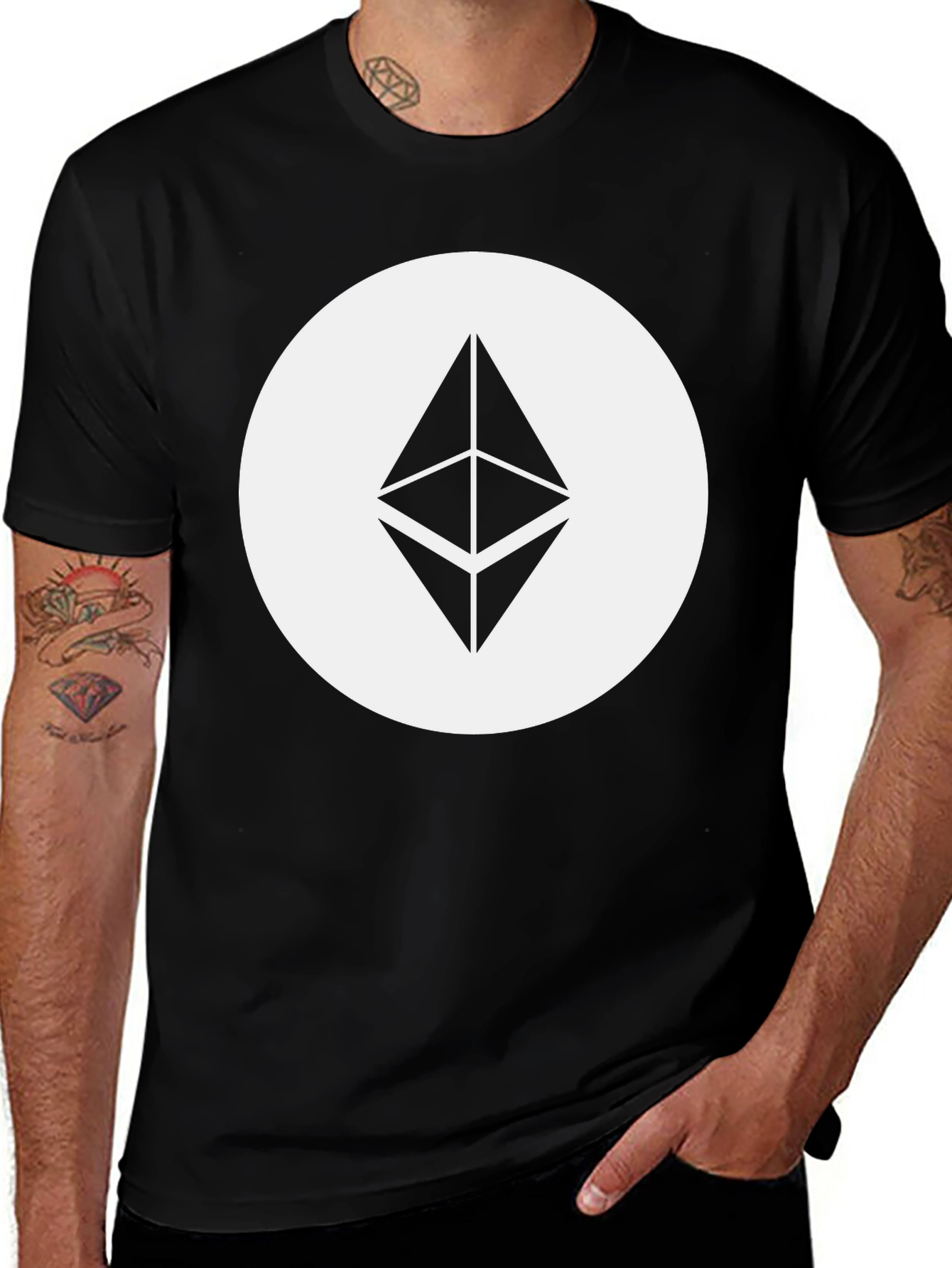 Ethereum Logo T-Shirt - Crypto Fashion