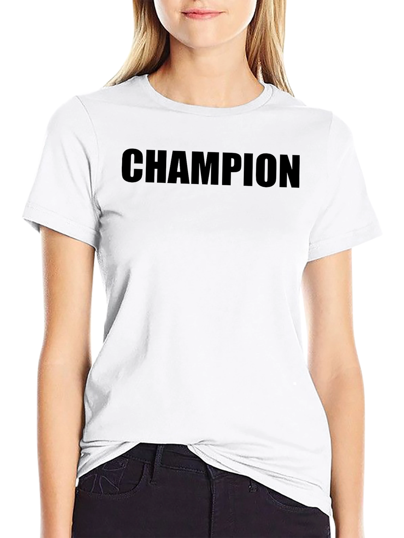 Champion Graphic Tee - Classic Comfort
