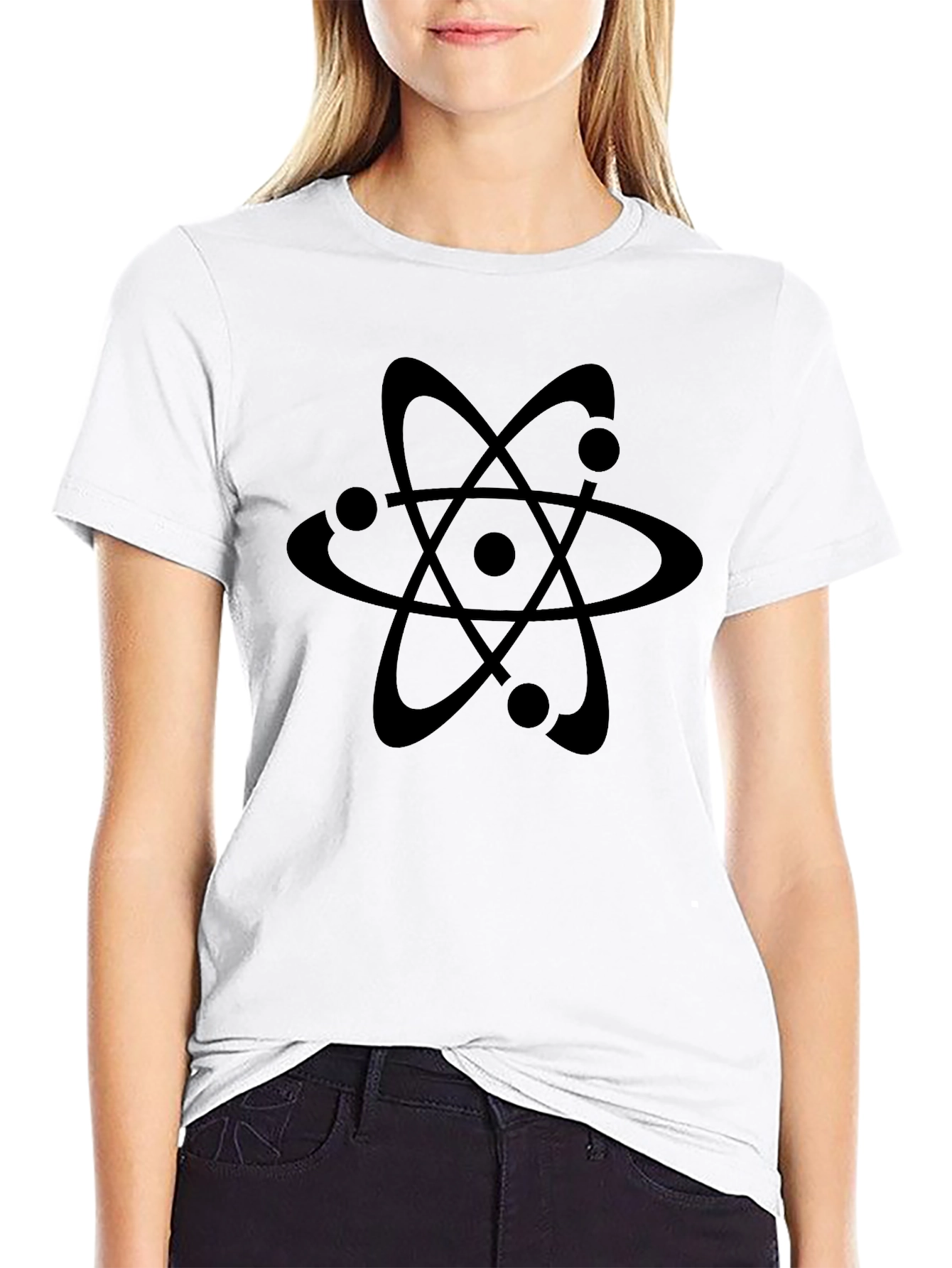 Atomic Symbol T-Shirt - Science Geek Tee