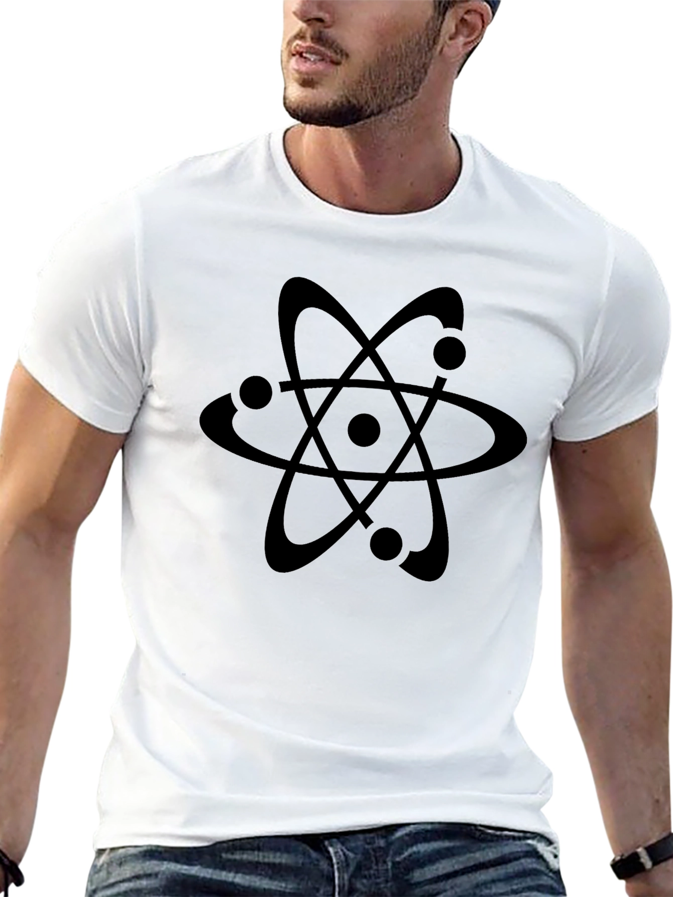 Atomic Symbol T-Shirt - Science Geek Tee