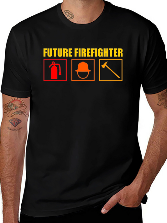 Future Firefighter Graphic T-Shirt