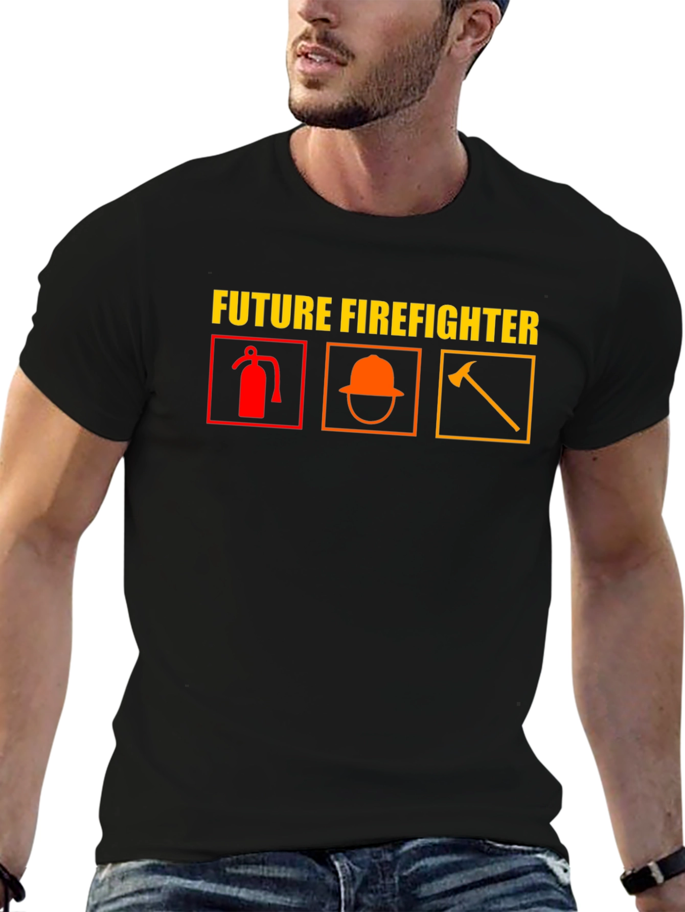 Future Firefighter Graphic T-Shirt
