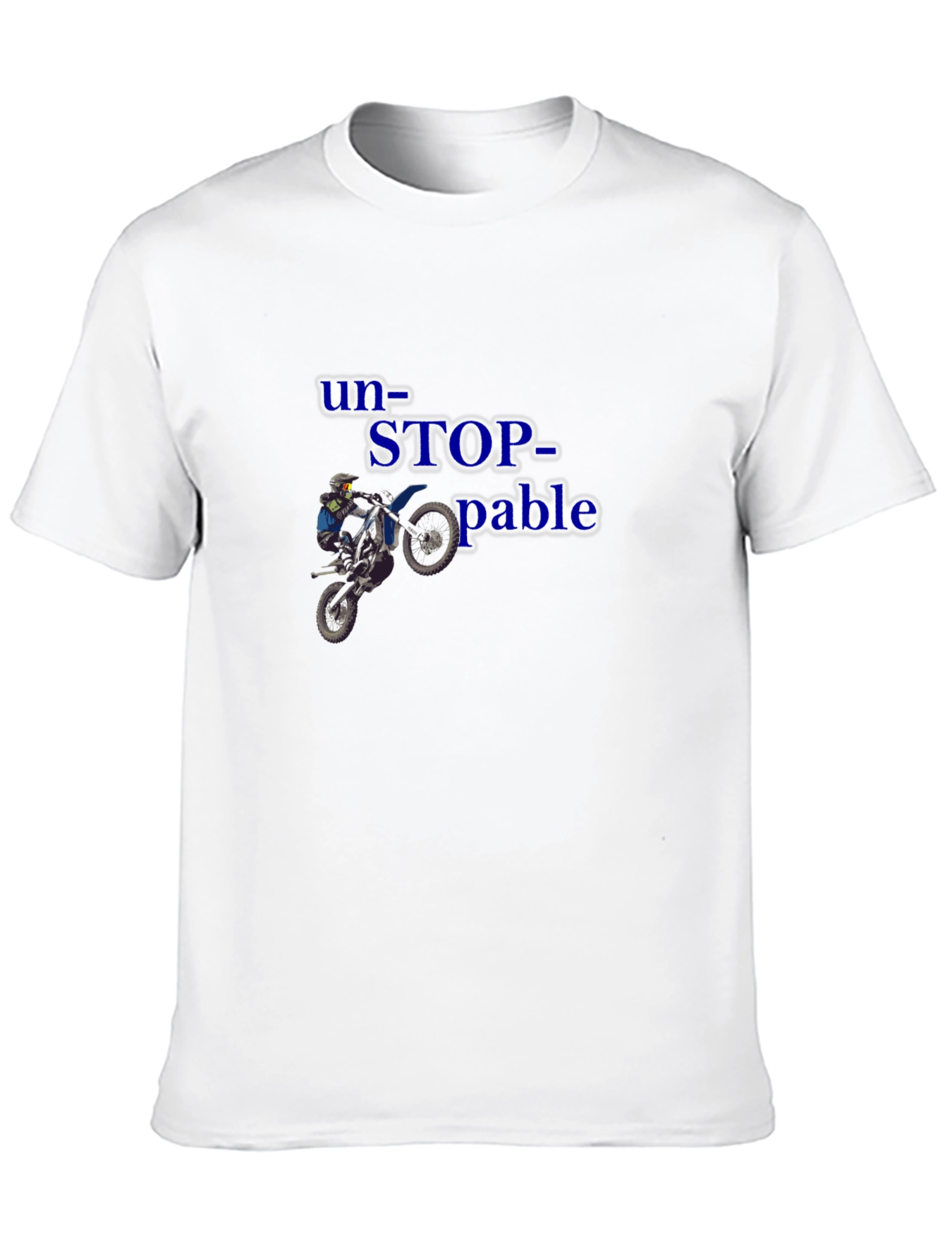 Unstoppable Motocross Black T-Shirt