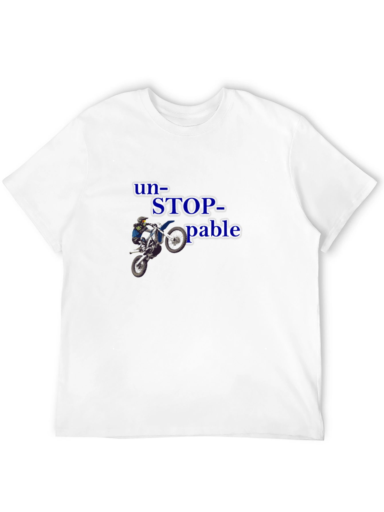 Unstoppable Motocross Black T-Shirt