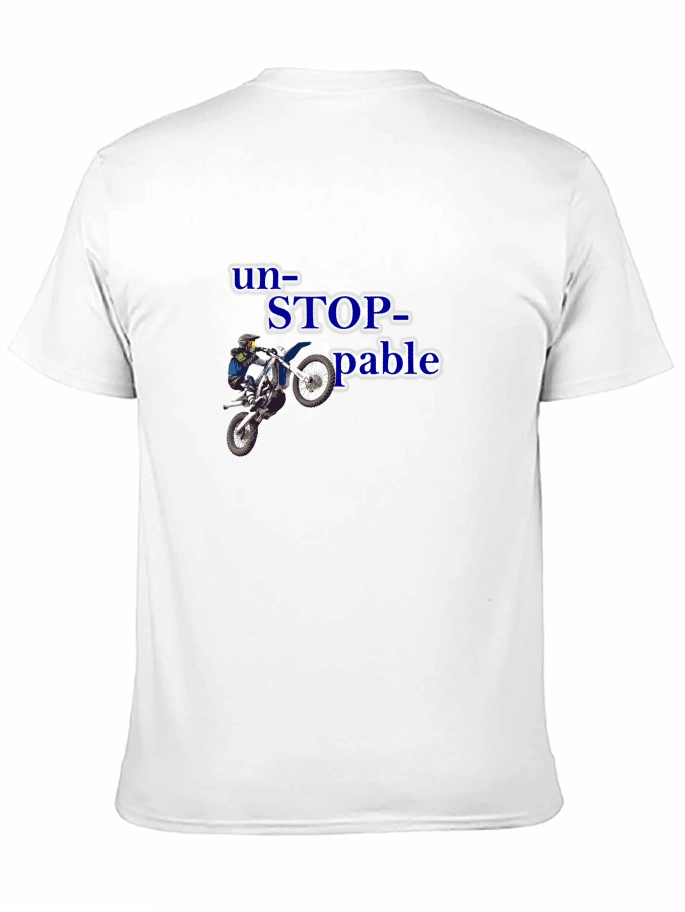 Unstoppable Motocross Black T-Shirt