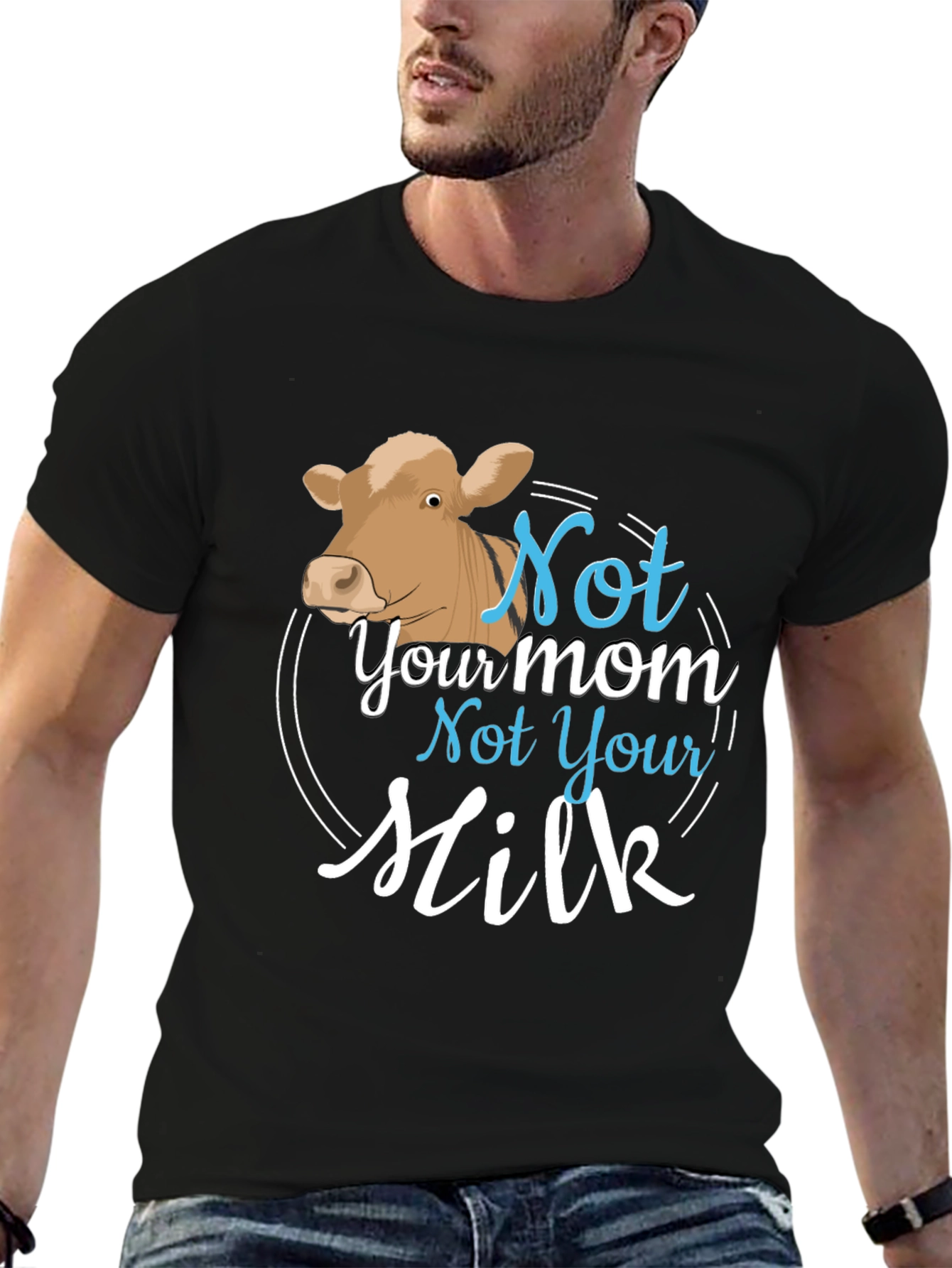Vegan Not Your Mom Not Your Milk T-Shirt