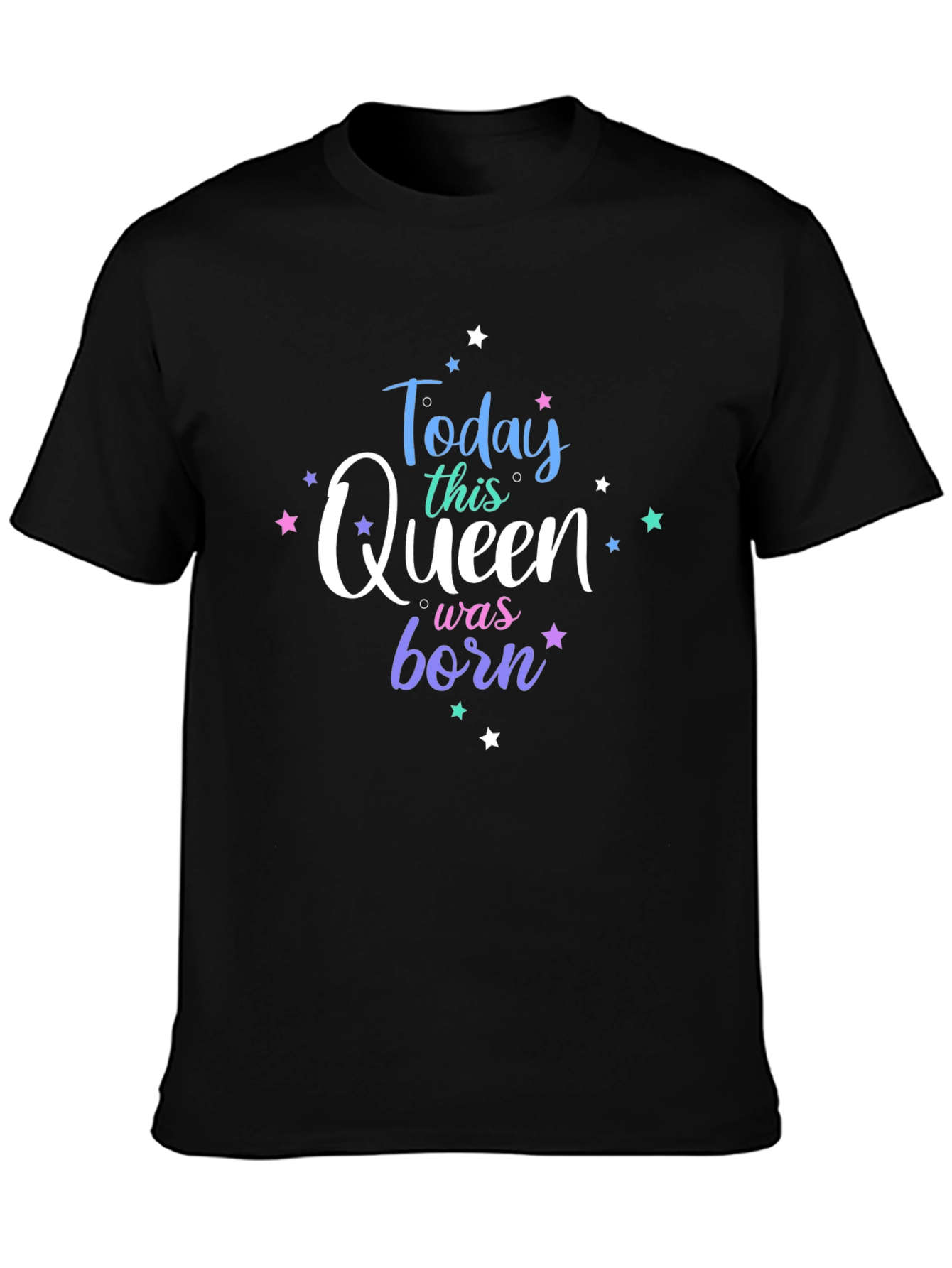 Today This Queen Was Born Graphic Tee