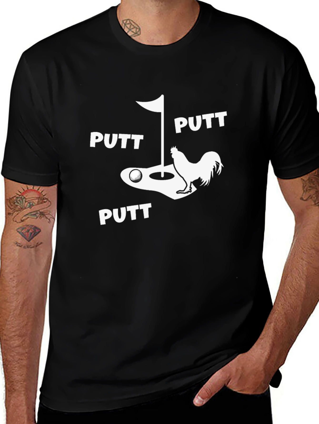 Funny Putt Putt Golfing T-Shirt