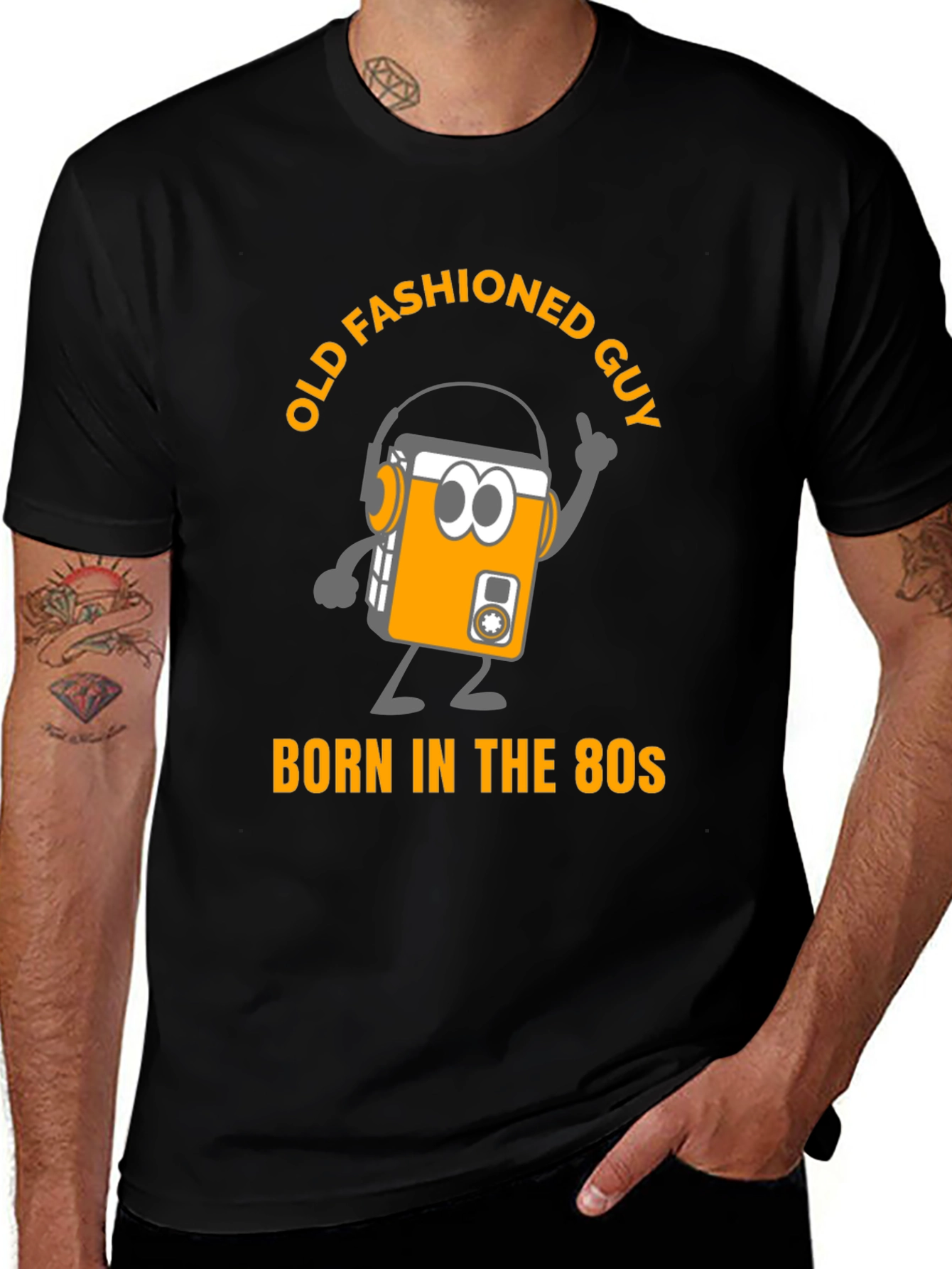 Old Fashioned Guy Born in the 80s T-Shirt