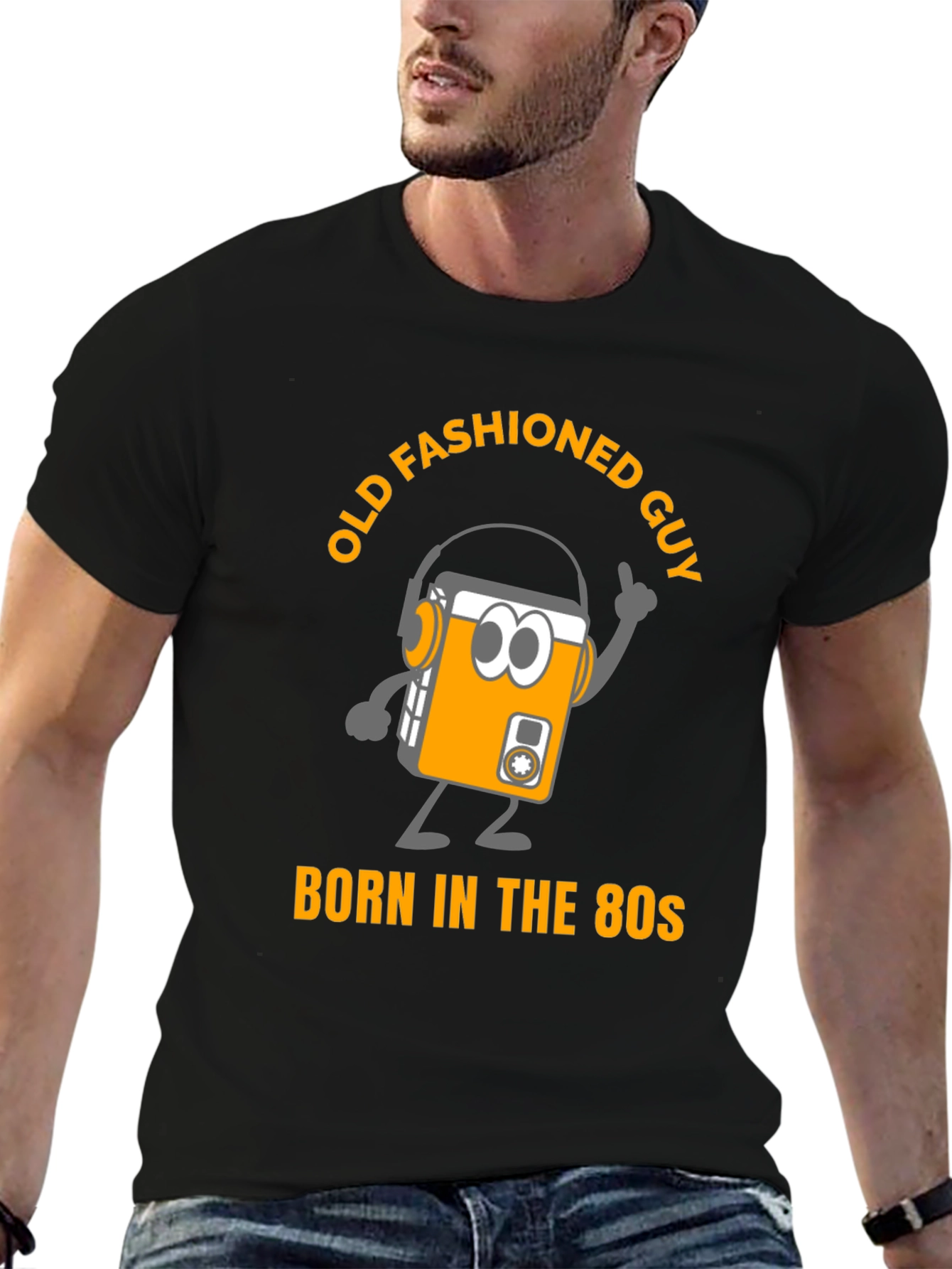 Old Fashioned Guy Born in the 80s T-Shirt